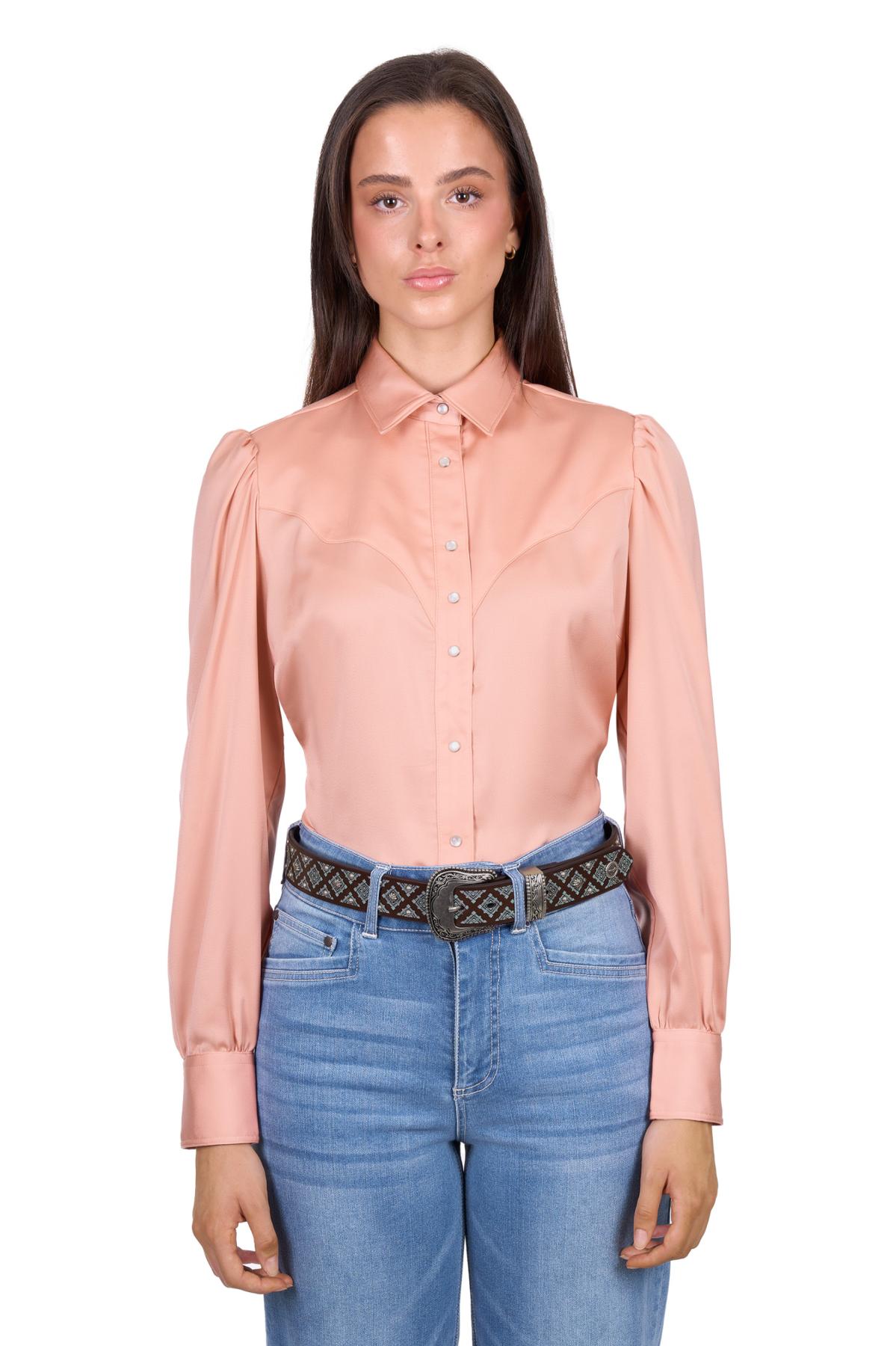 Women’s Scarlet Long Sleeve Shirt