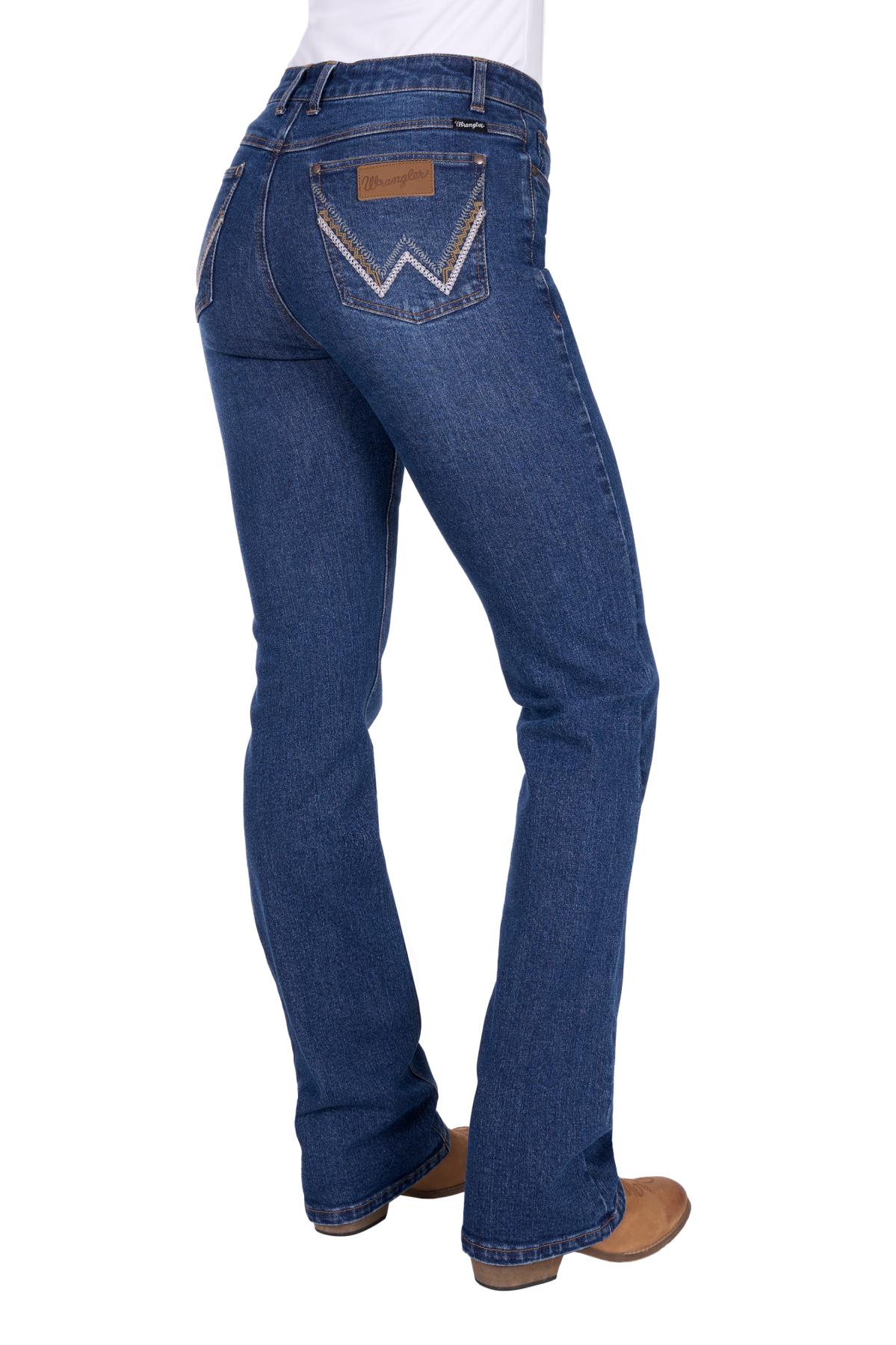 Women’s Laura High Rise Boot Cut Jean Bailey 34” Leg