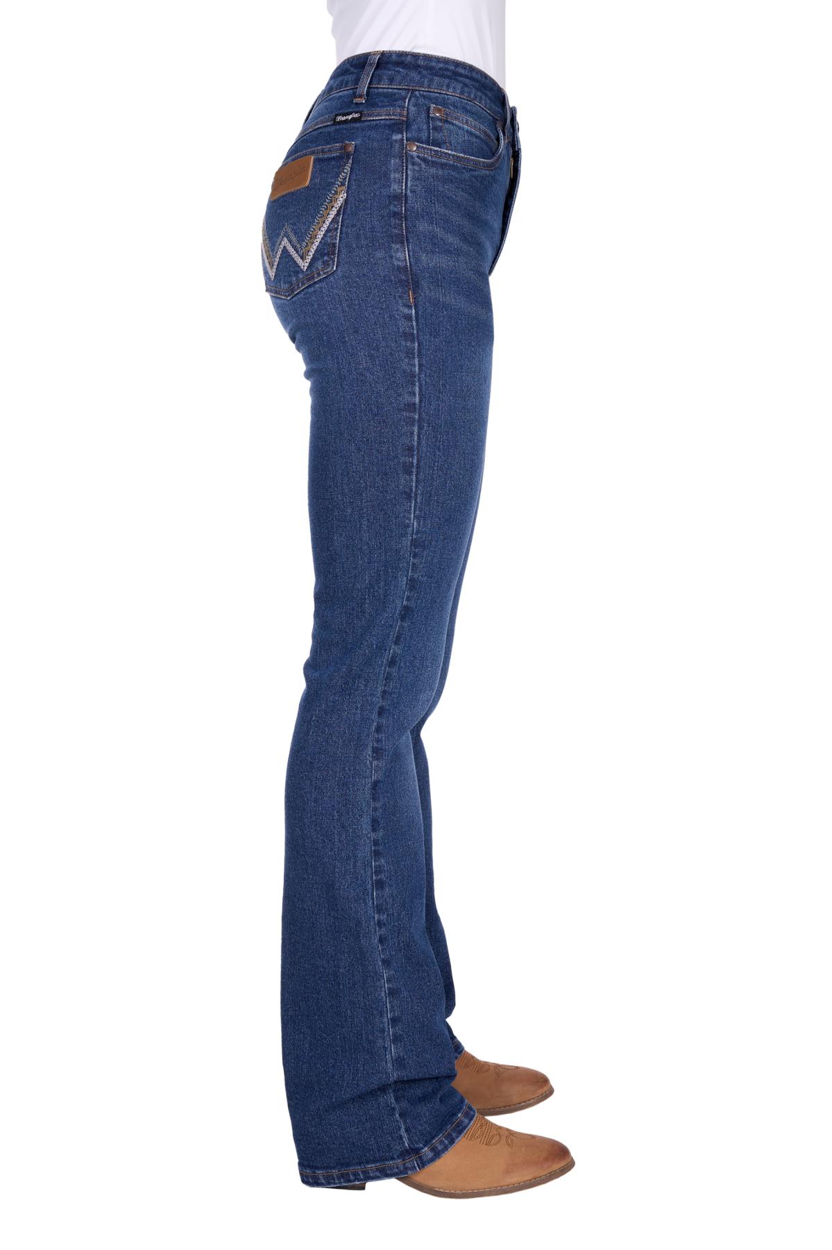 Women’s Laura High Rise Boot Cut Jean Bailey 34” Leg