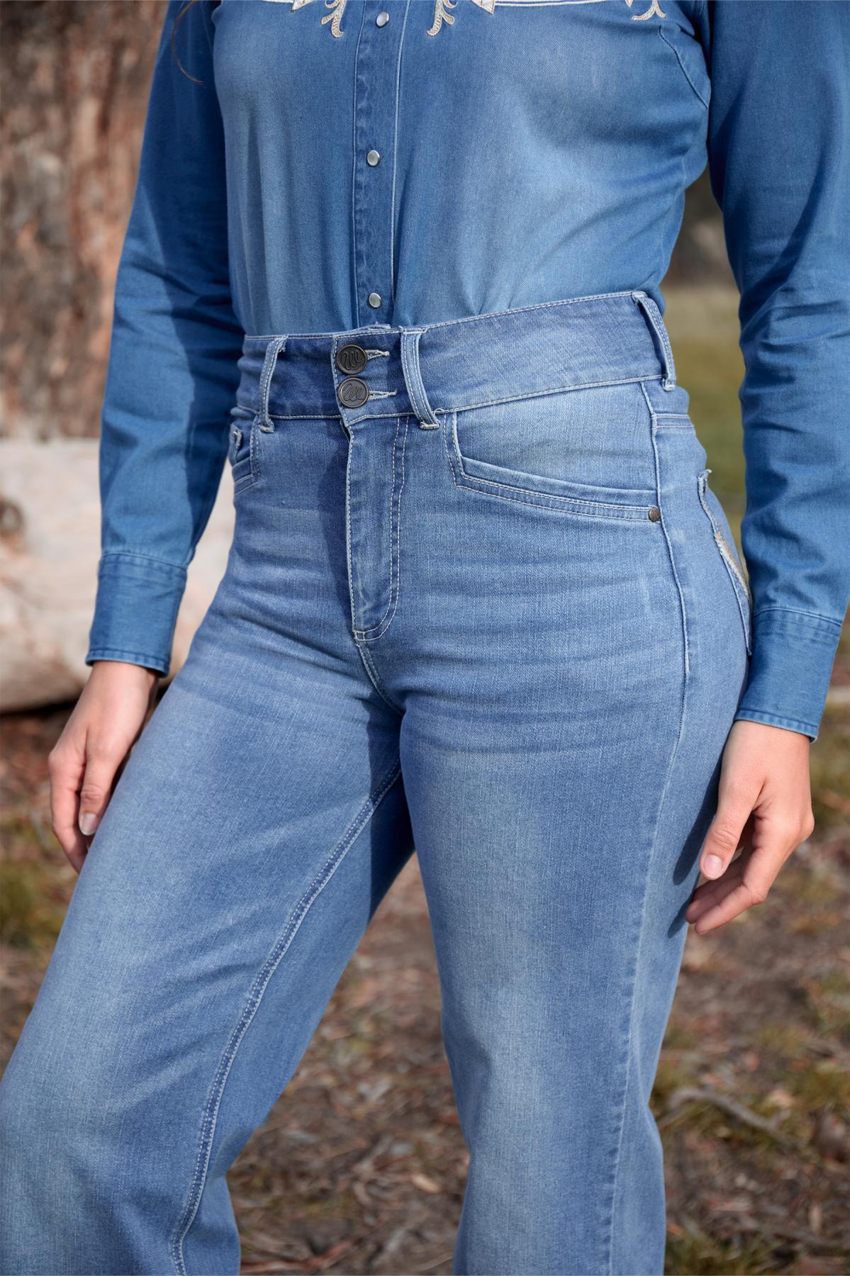 Women’s Chloe High Rise Wide Leg Jean 30” Leg