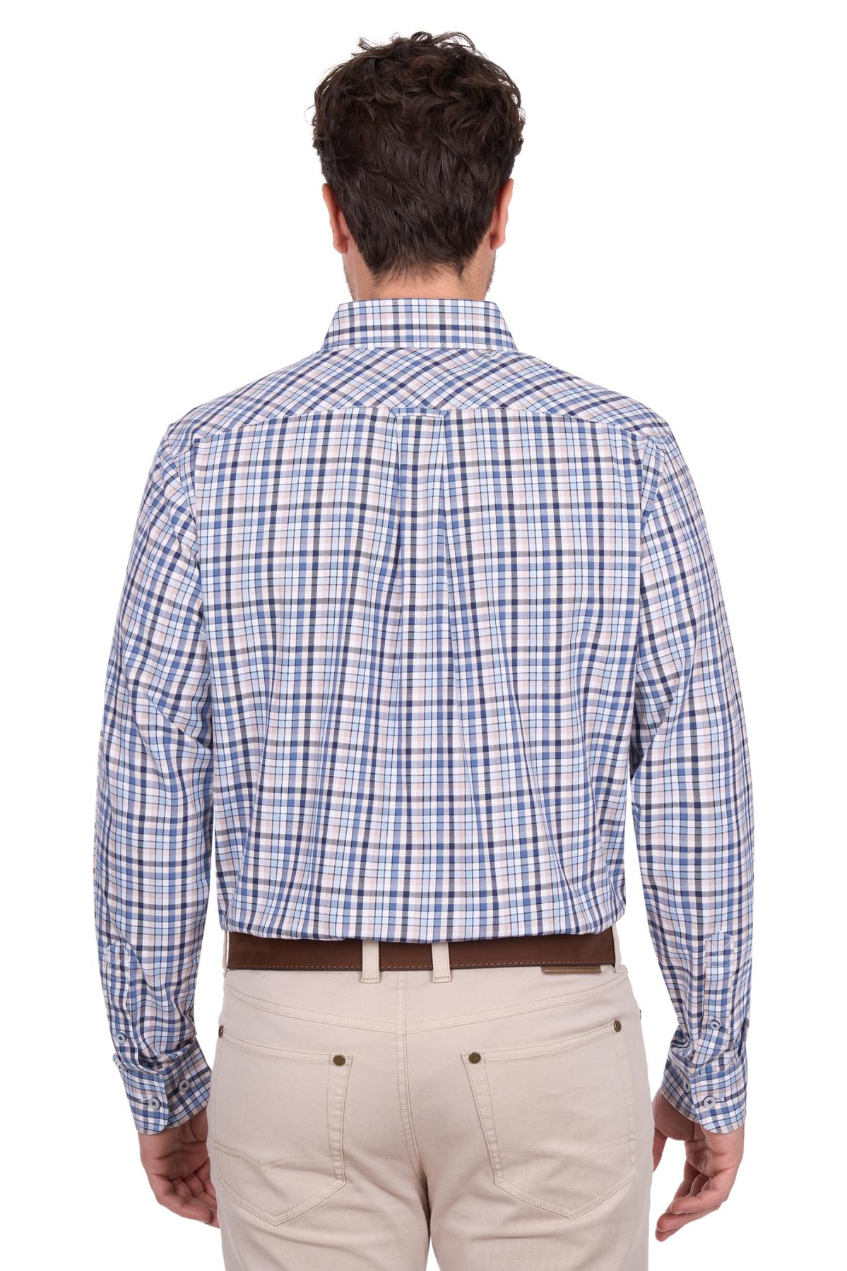 Men’s Patrick Check 2 Pocket Long Sleeve Shirt