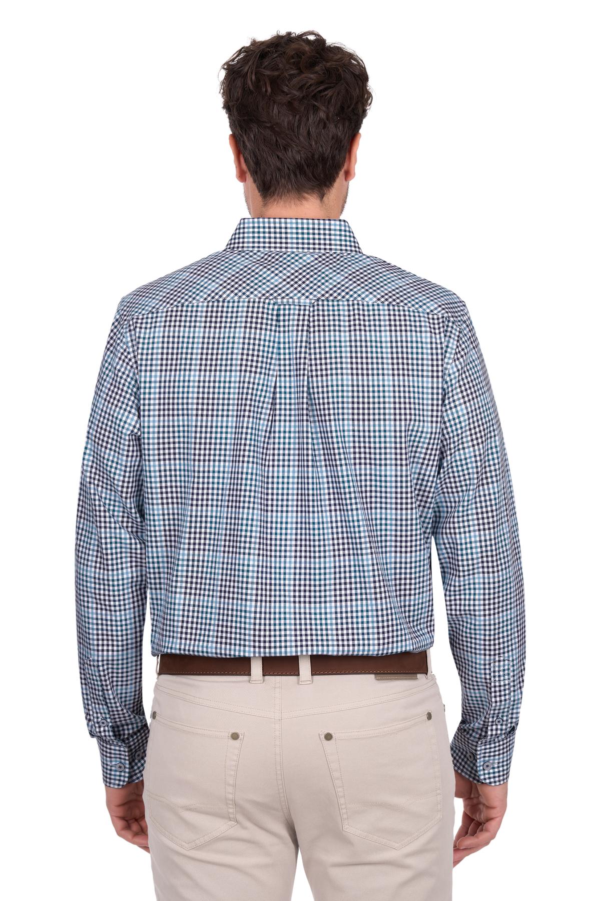 Men’s Stephen Check 2 Pocket Long Sleeve Shirt