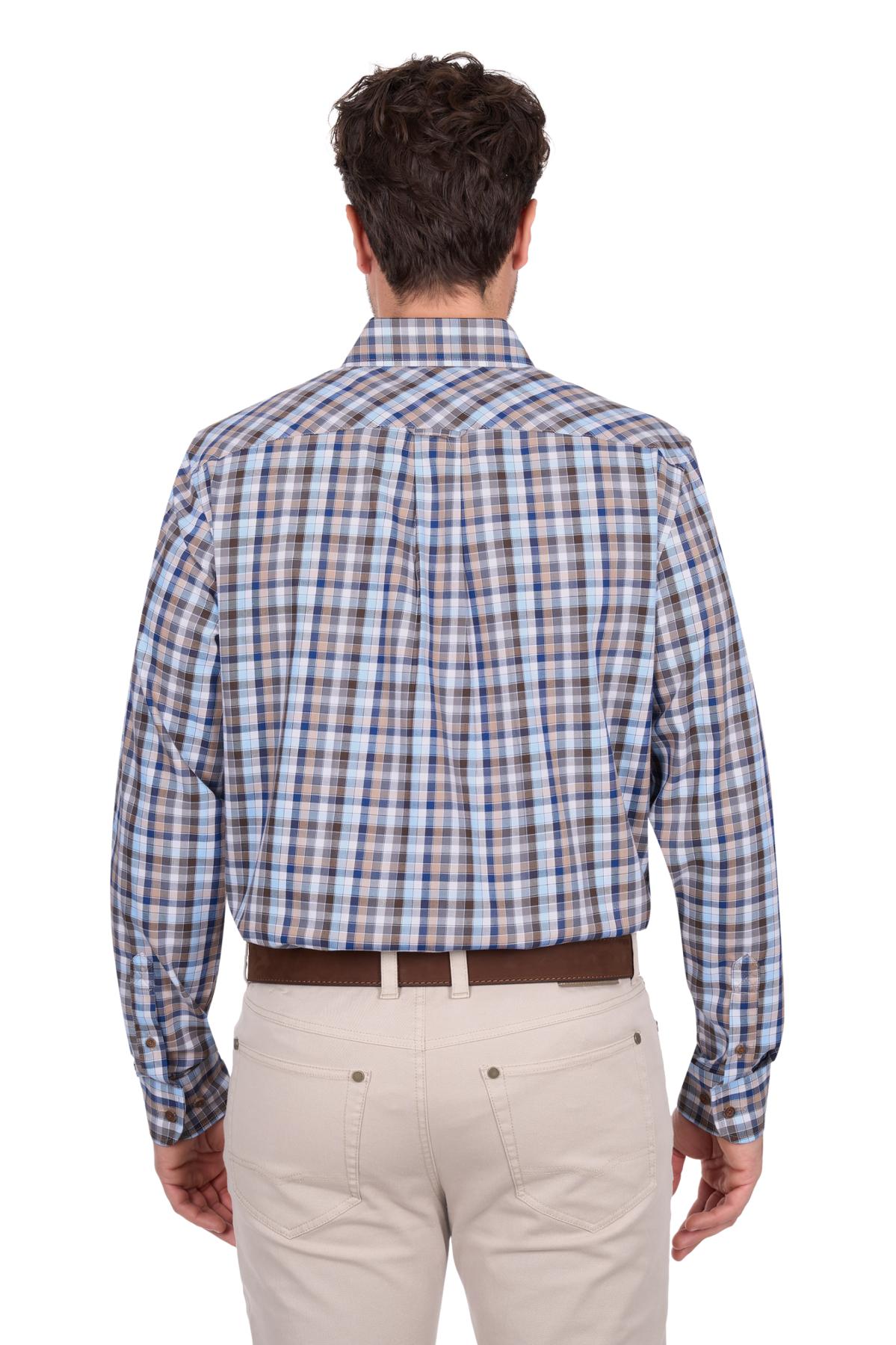 Men’s Jonathan Check 2 Pocket Long Sleeve Shirt