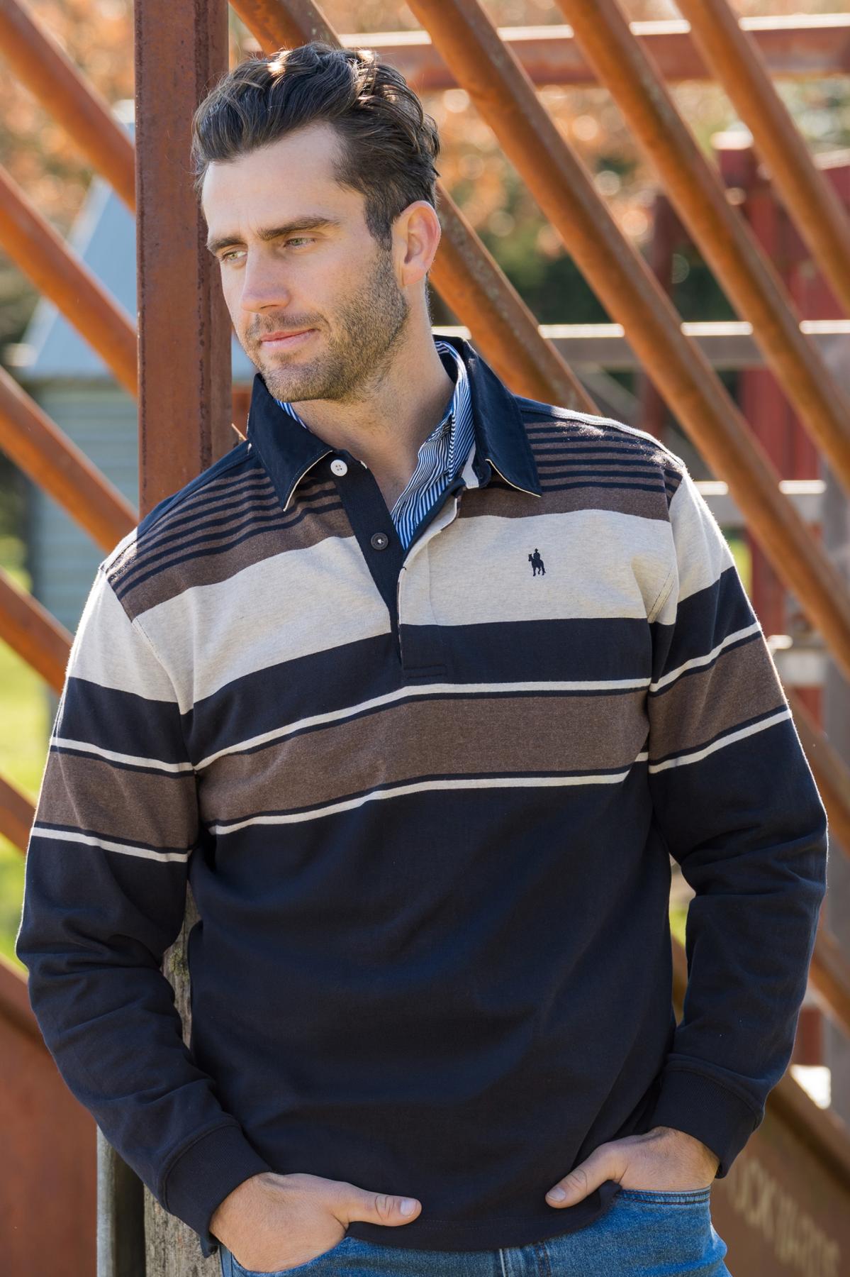 Men’s Bryan Stripe Rugby