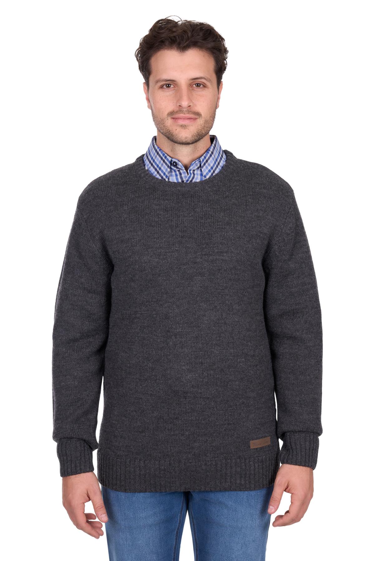 Men’s Terry Fisherman Crew Neck Knit Jumper