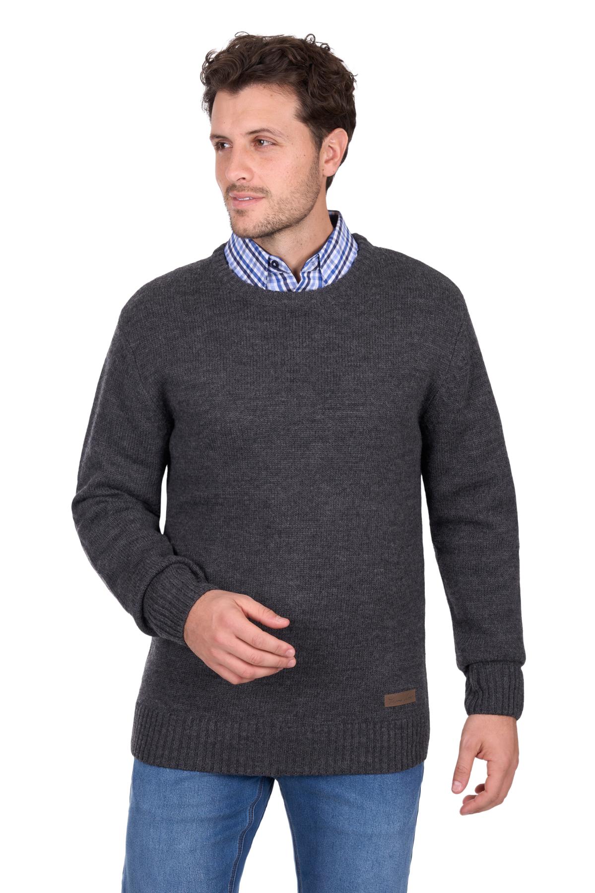Men’s Terry Fisherman Crew Neck Knit Jumper