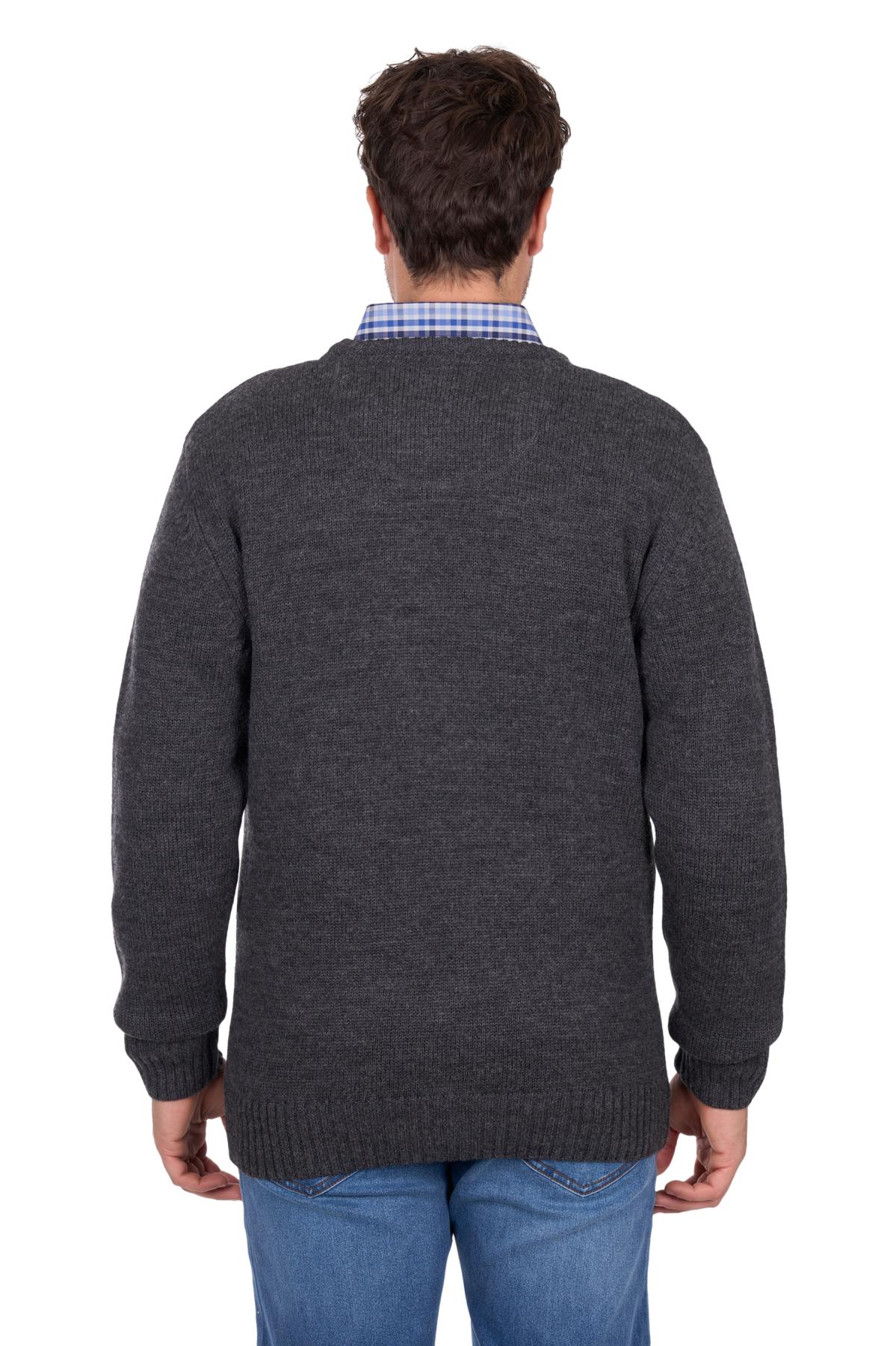 Men’s Terry Fisherman Crew Neck Knit Jumper