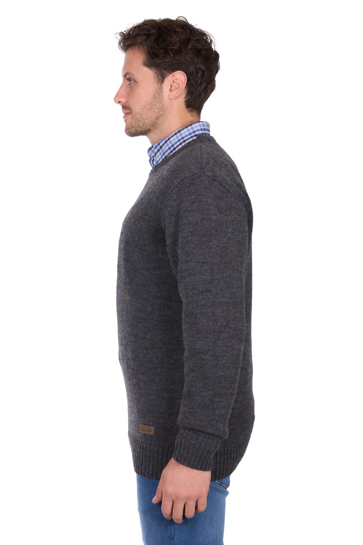 Men’s Terry Fisherman Crew Neck Knit Jumper