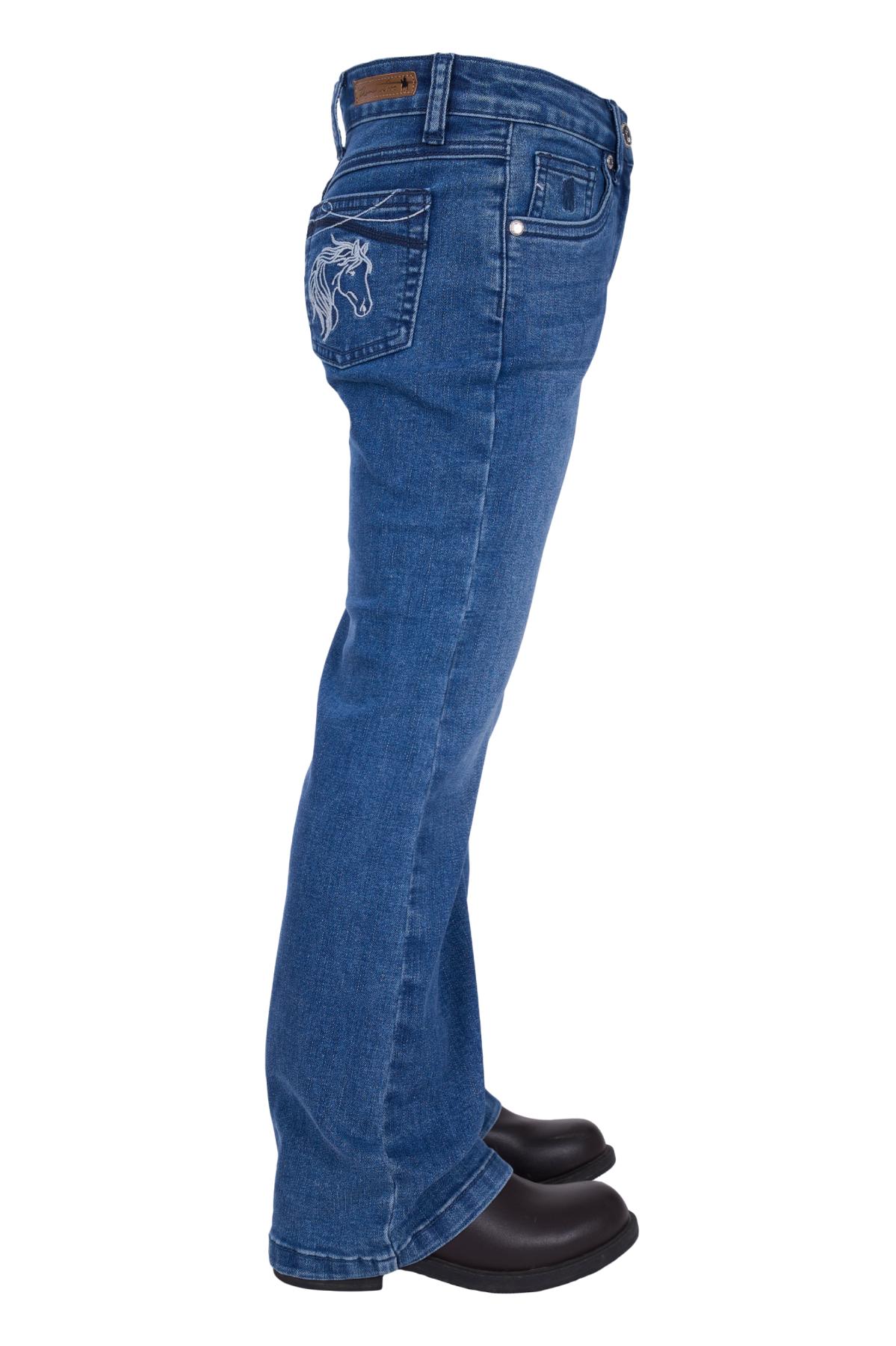 Girl's Heather Boot Cut Jean