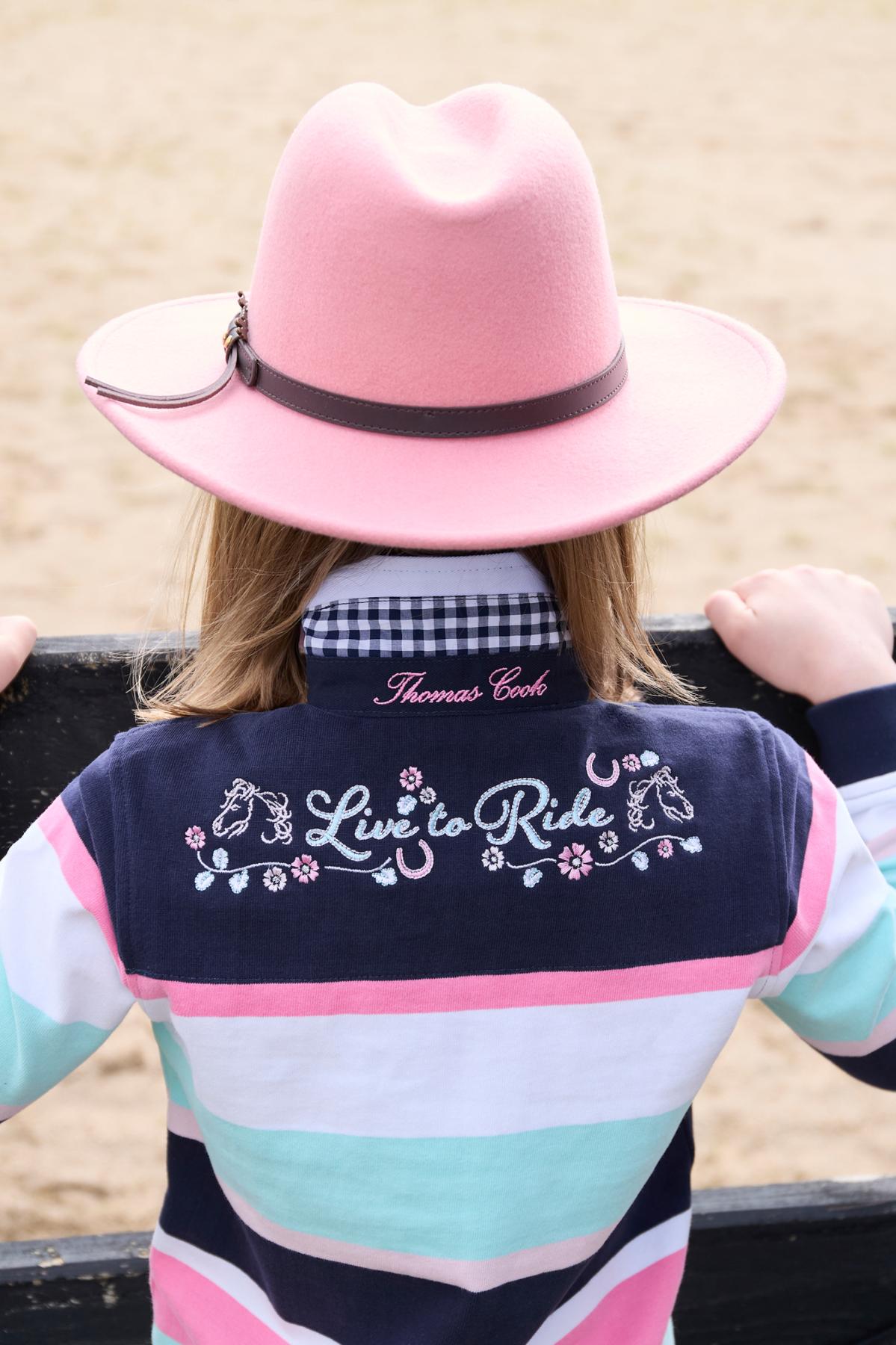 Girl’s Vivian Stripe Rugby