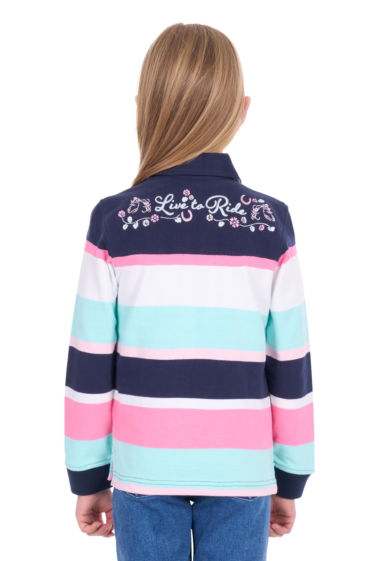 Girl’s Vivian Stripe Rugby