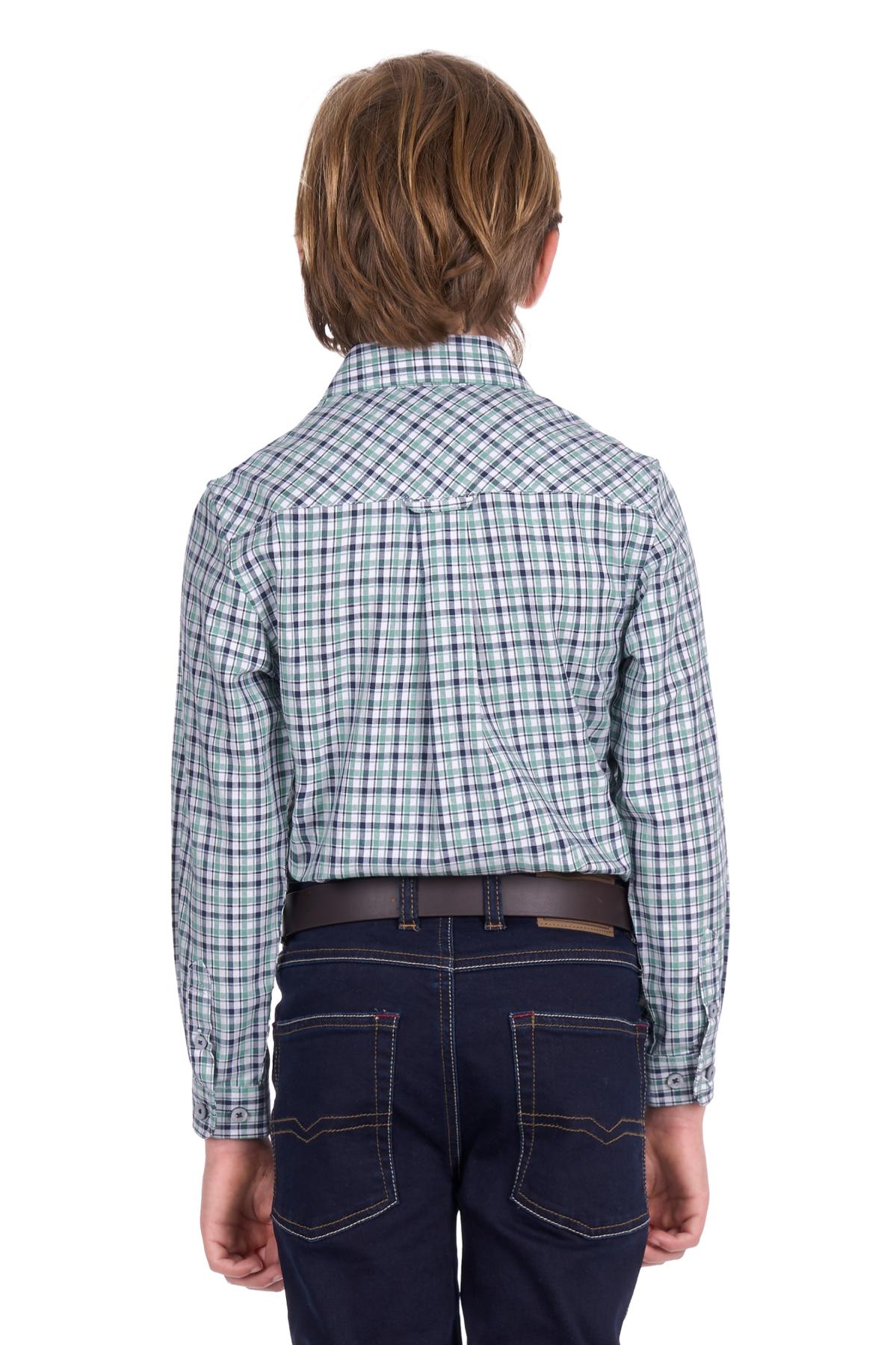 Boy’s Edward Check 2 Pocket Long Sleeve Shirt