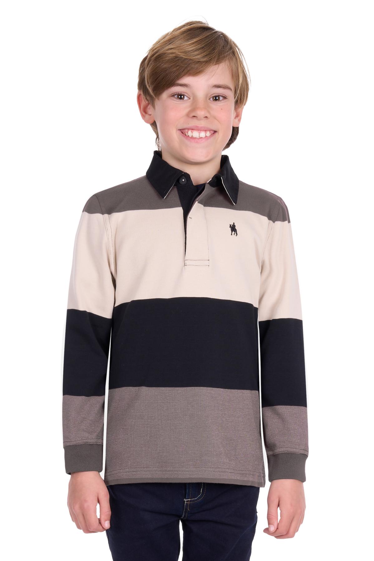 Boy's Brandon Stripe Rugby