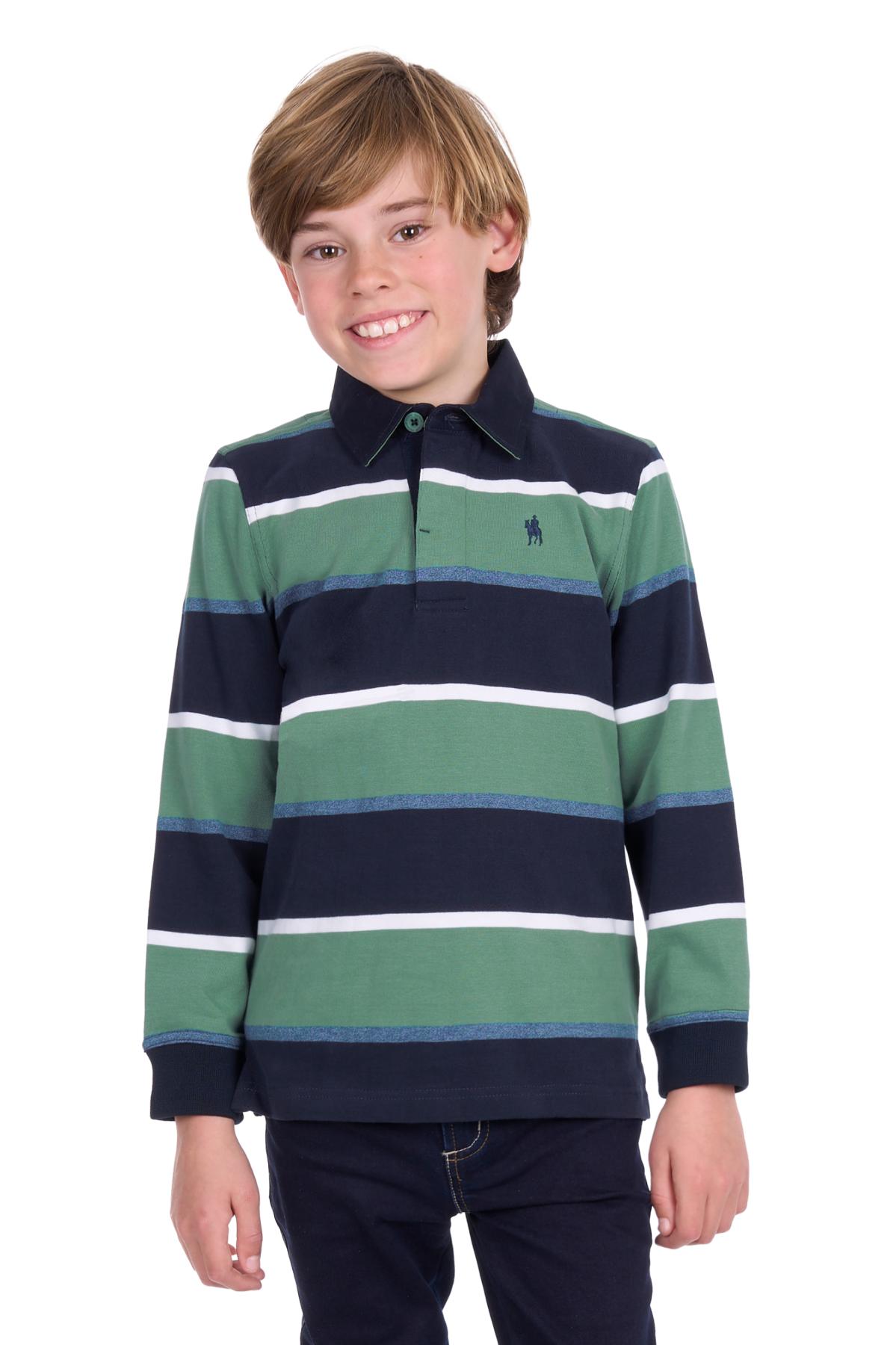 Boy's Douglas Stripe Rugby