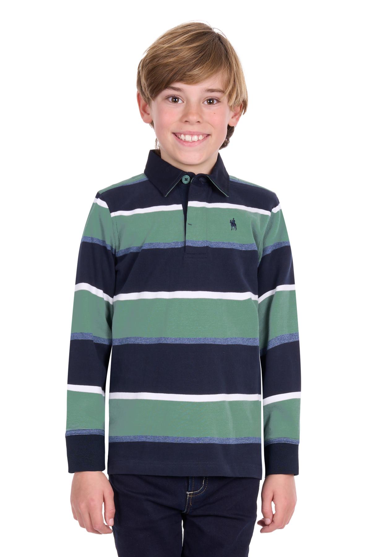 Boy's Douglas Stripe Rugby