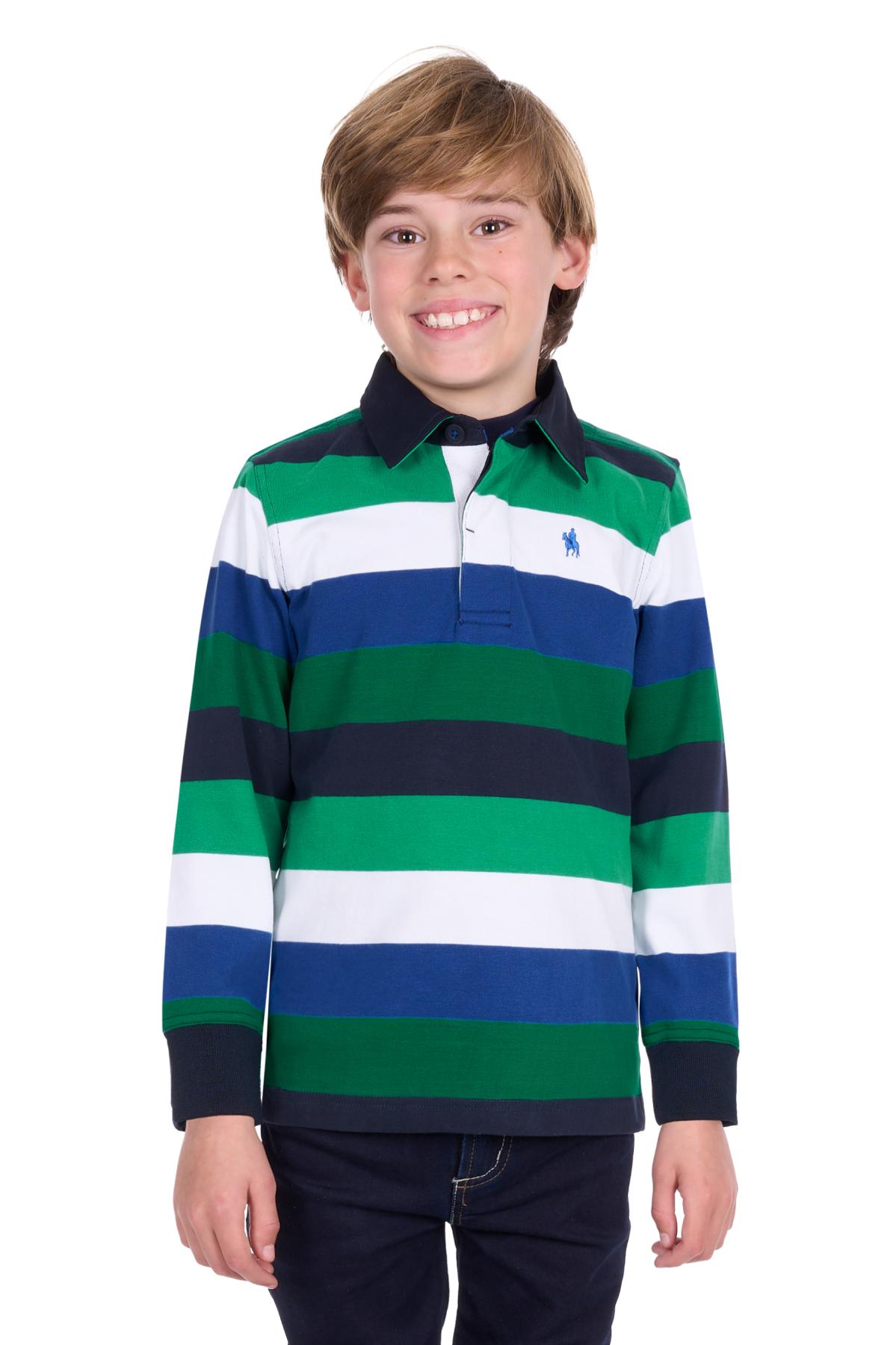 Boy's Gary Stripe Rugby