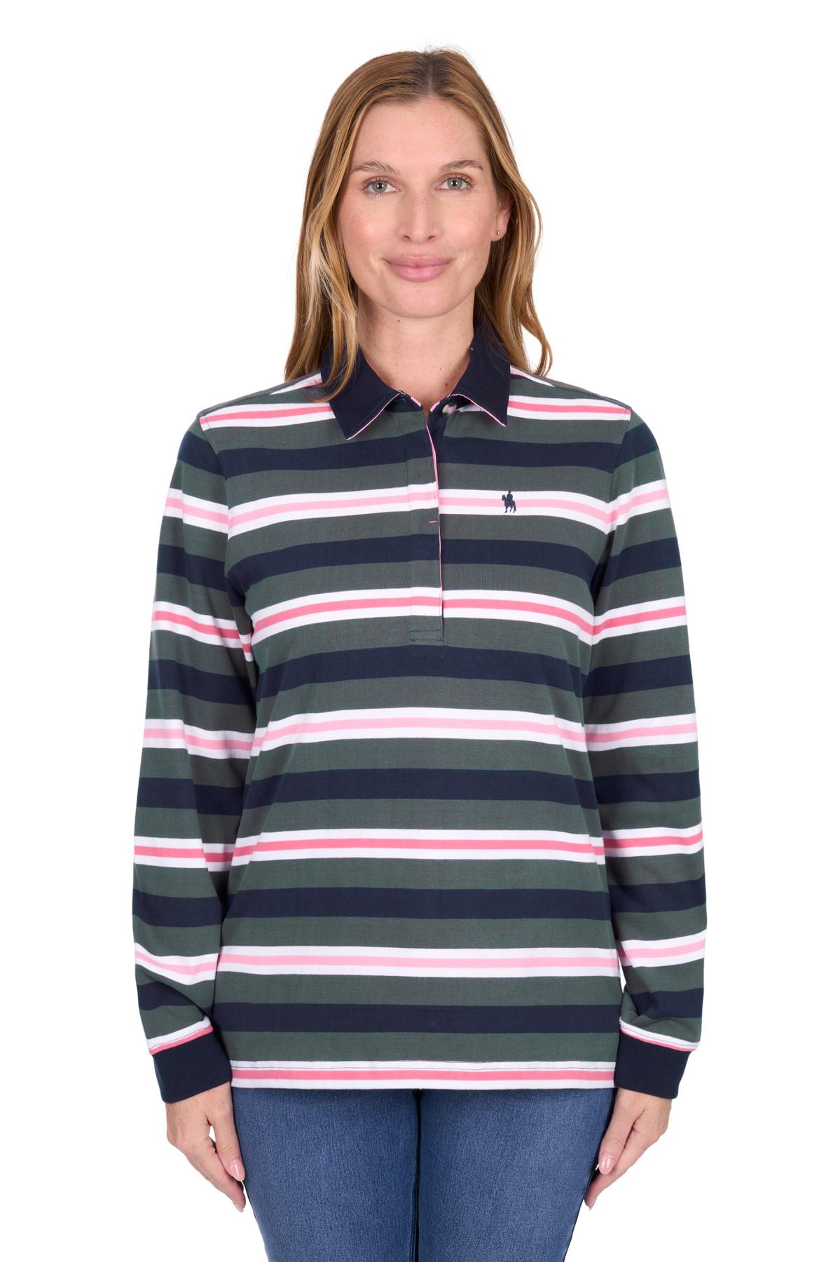 Women's Embery Stripe Rugby