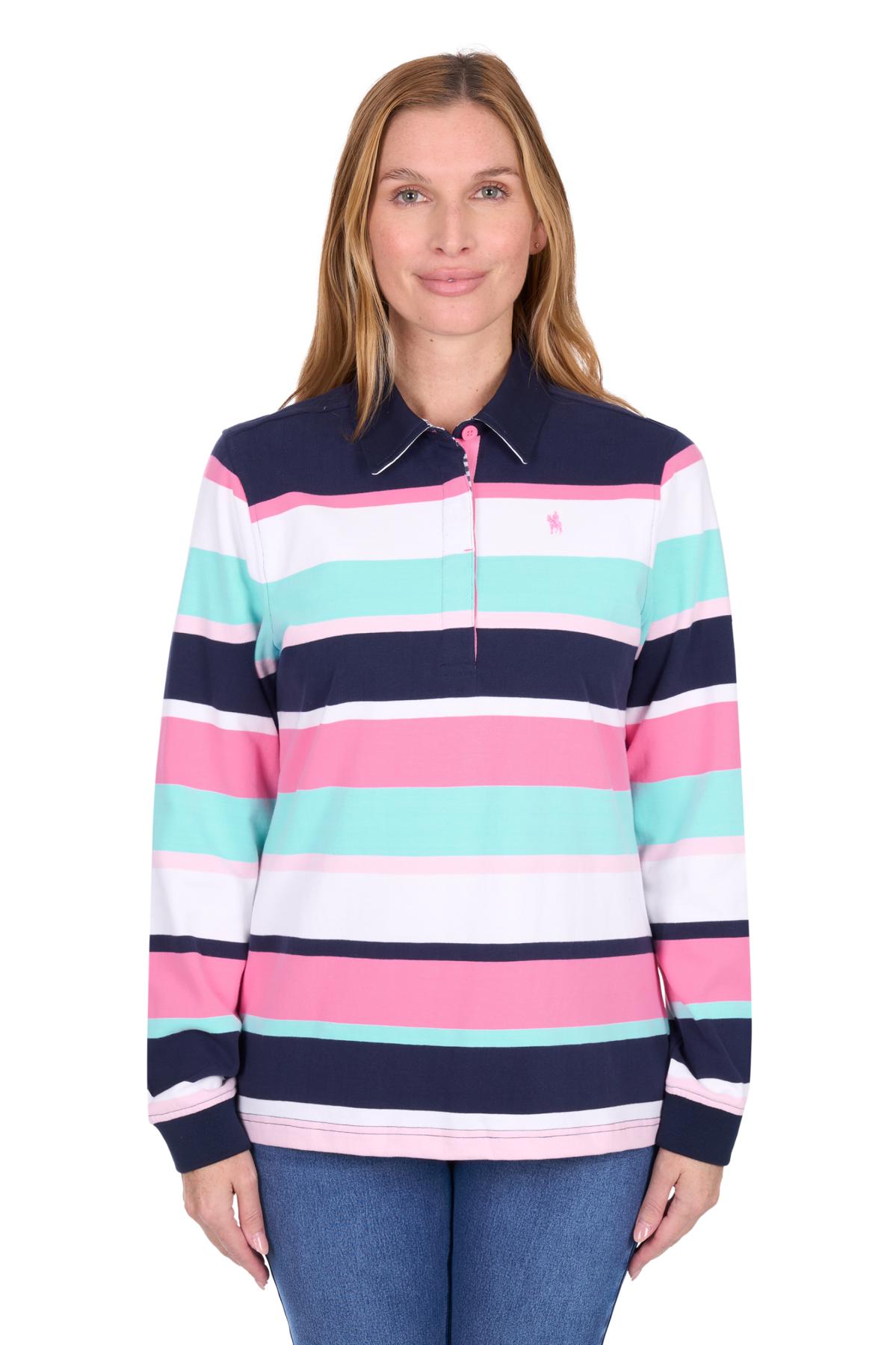 Women's Vivian Stripe Rugby
