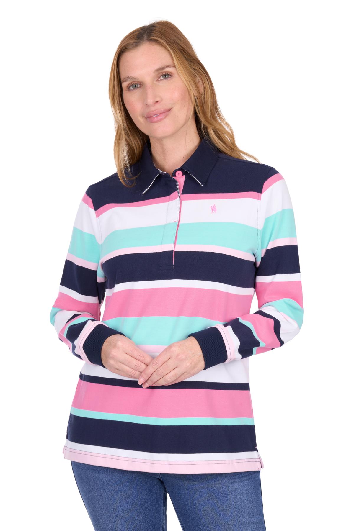Women's Vivian Stripe Rugby
