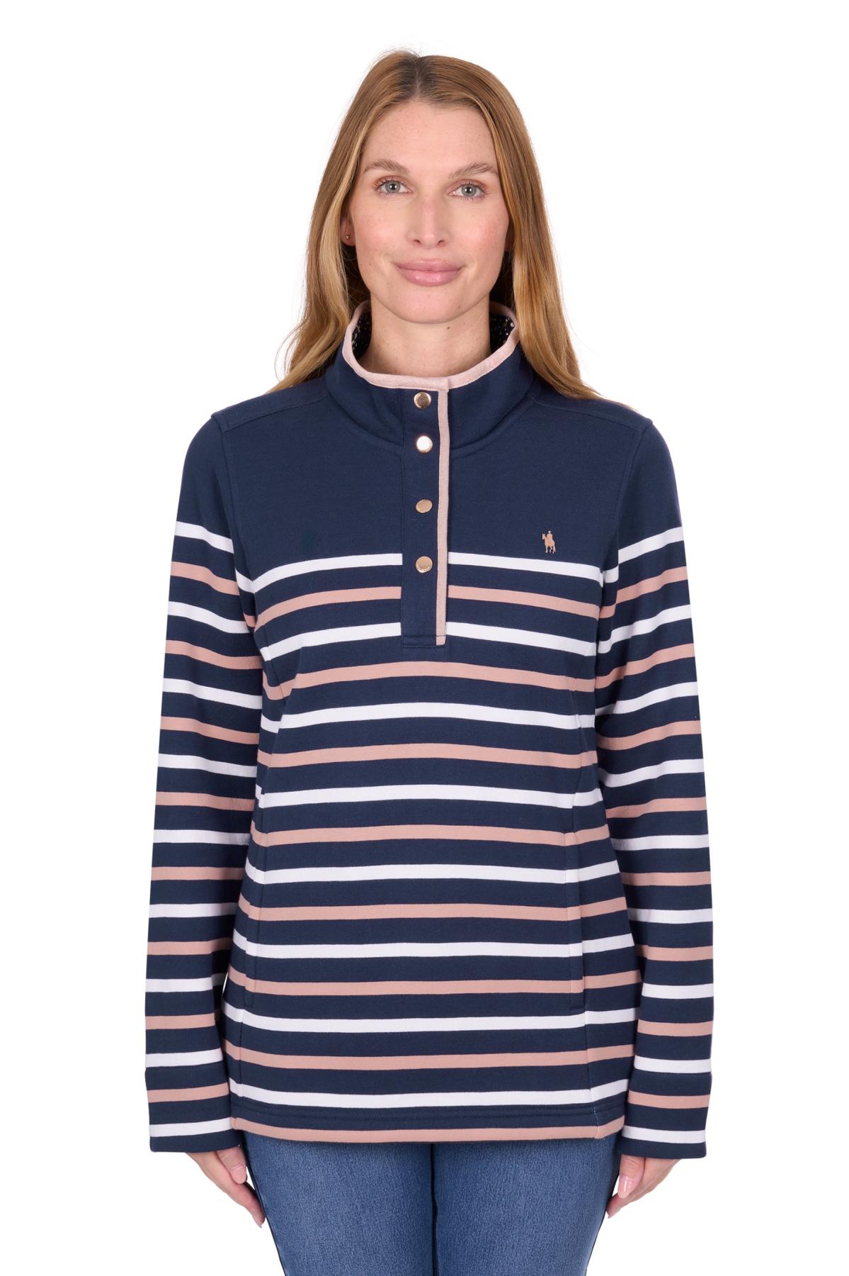 Women's Hannah Stripe Rugby