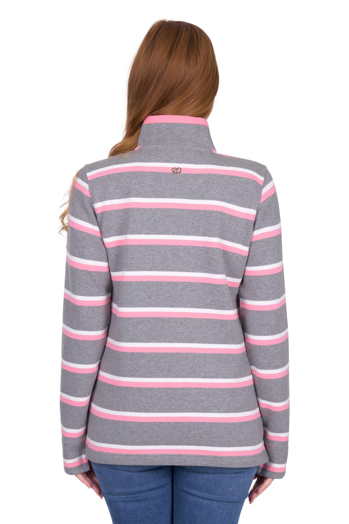 Women's Jane 1/4 Zip Stripe Rugby