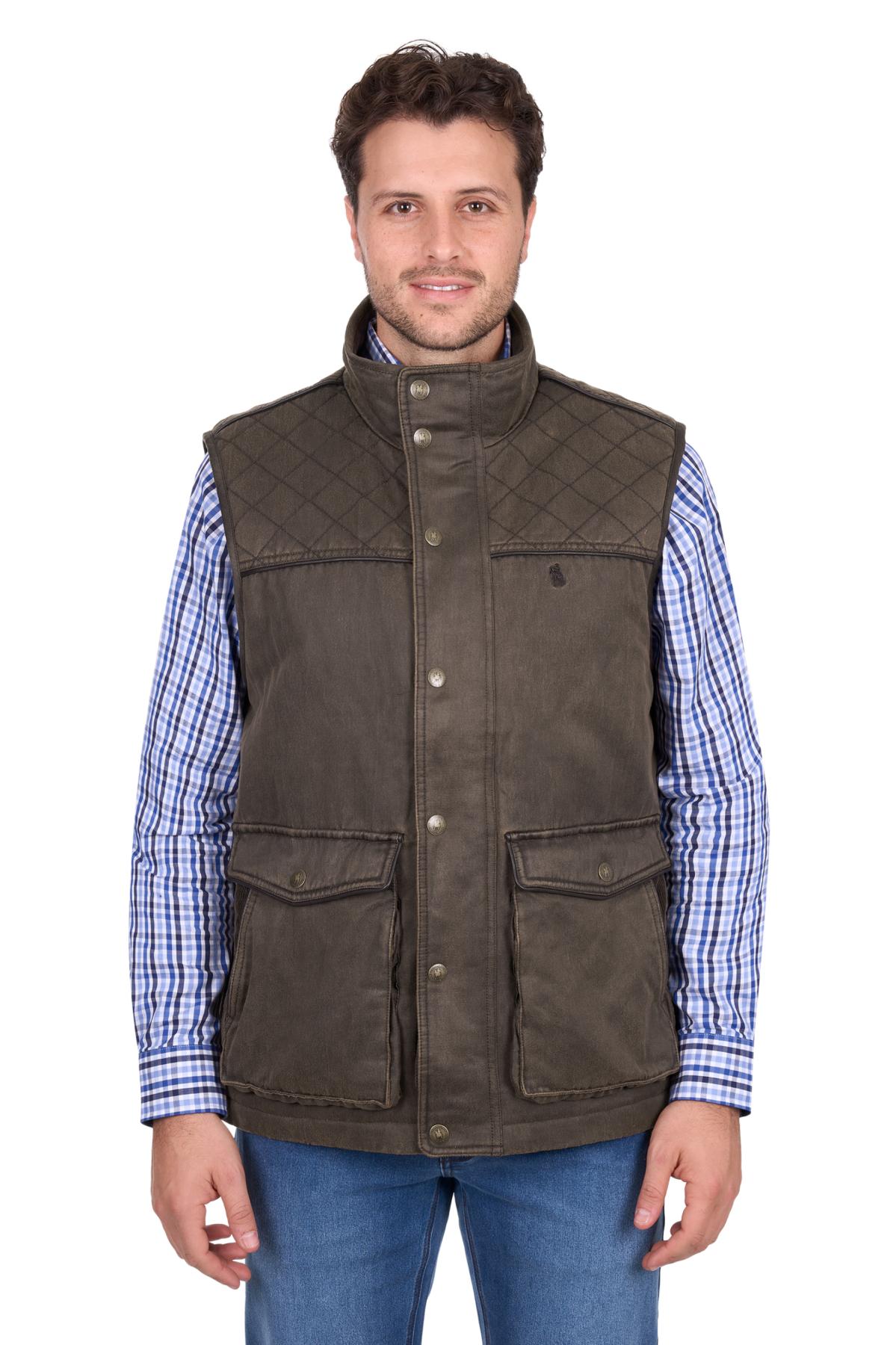 Men’s Marcus Faux Oilskin Vest
