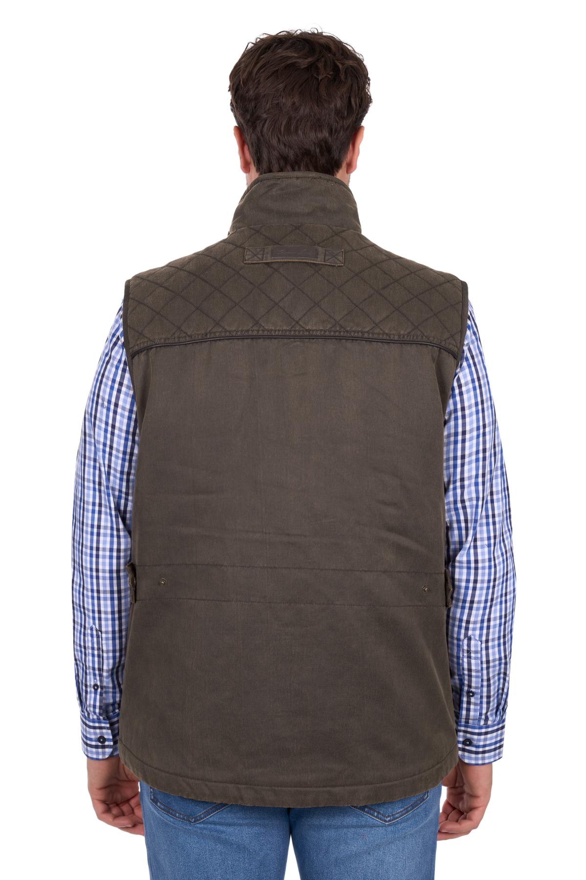 Men’s Marcus Faux Oilskin Vest