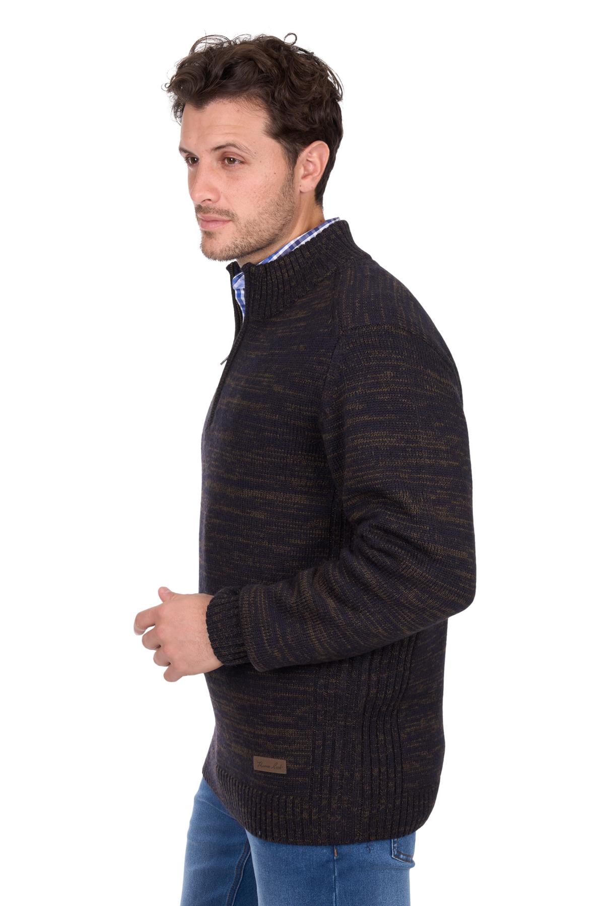 Men’s Jesse Merino 1/4 Zip Knit Jumper