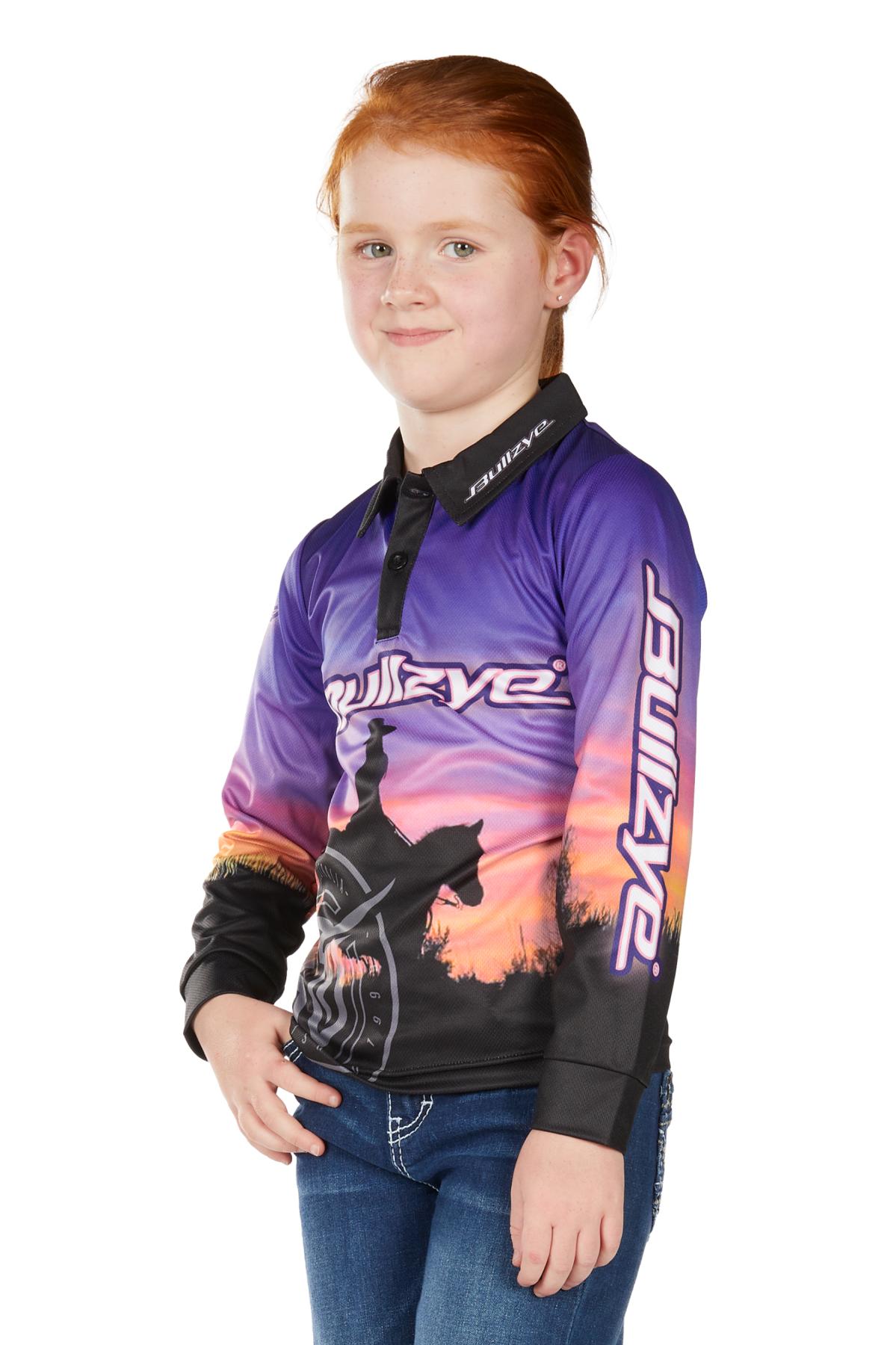 Girl’s Sunset Long Sleeve Tee