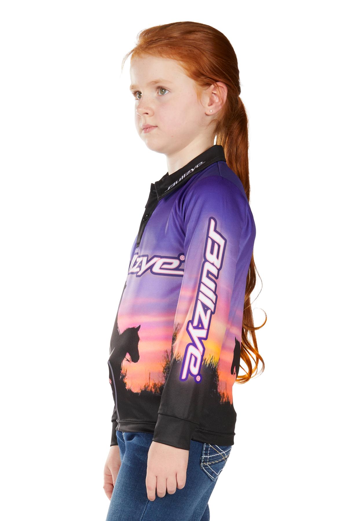 Girl’s Sunset Long Sleeve Tee