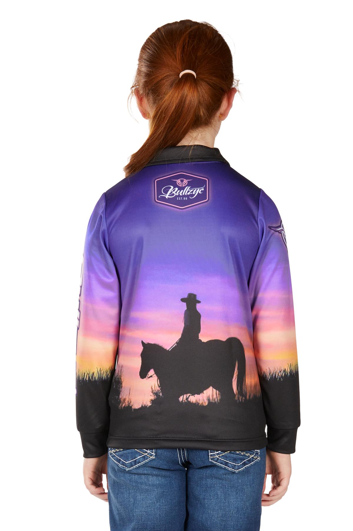 Girl’s Sunset Long Sleeve Tee