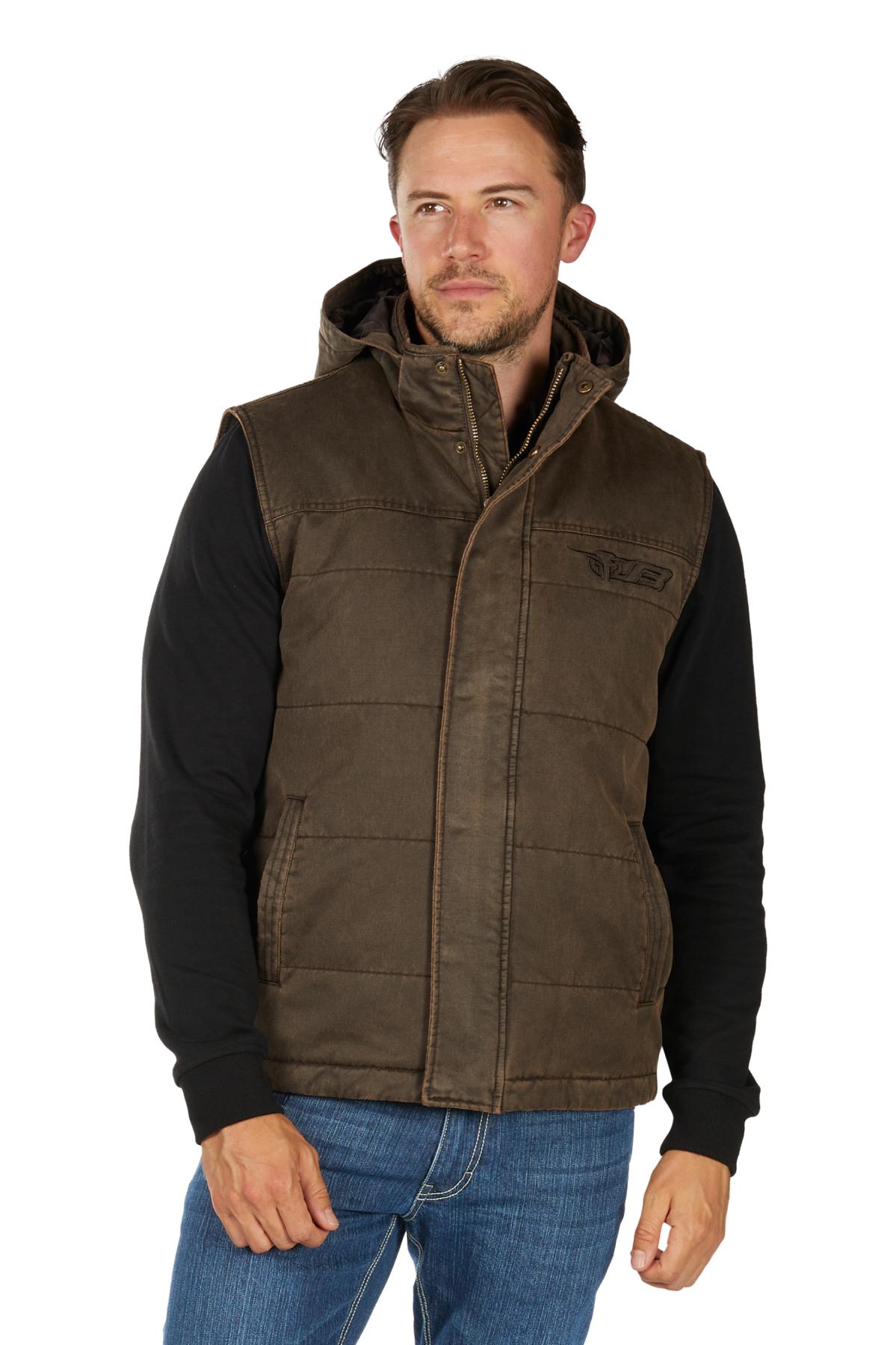 Men’s Canon Faux Oilskin Vest