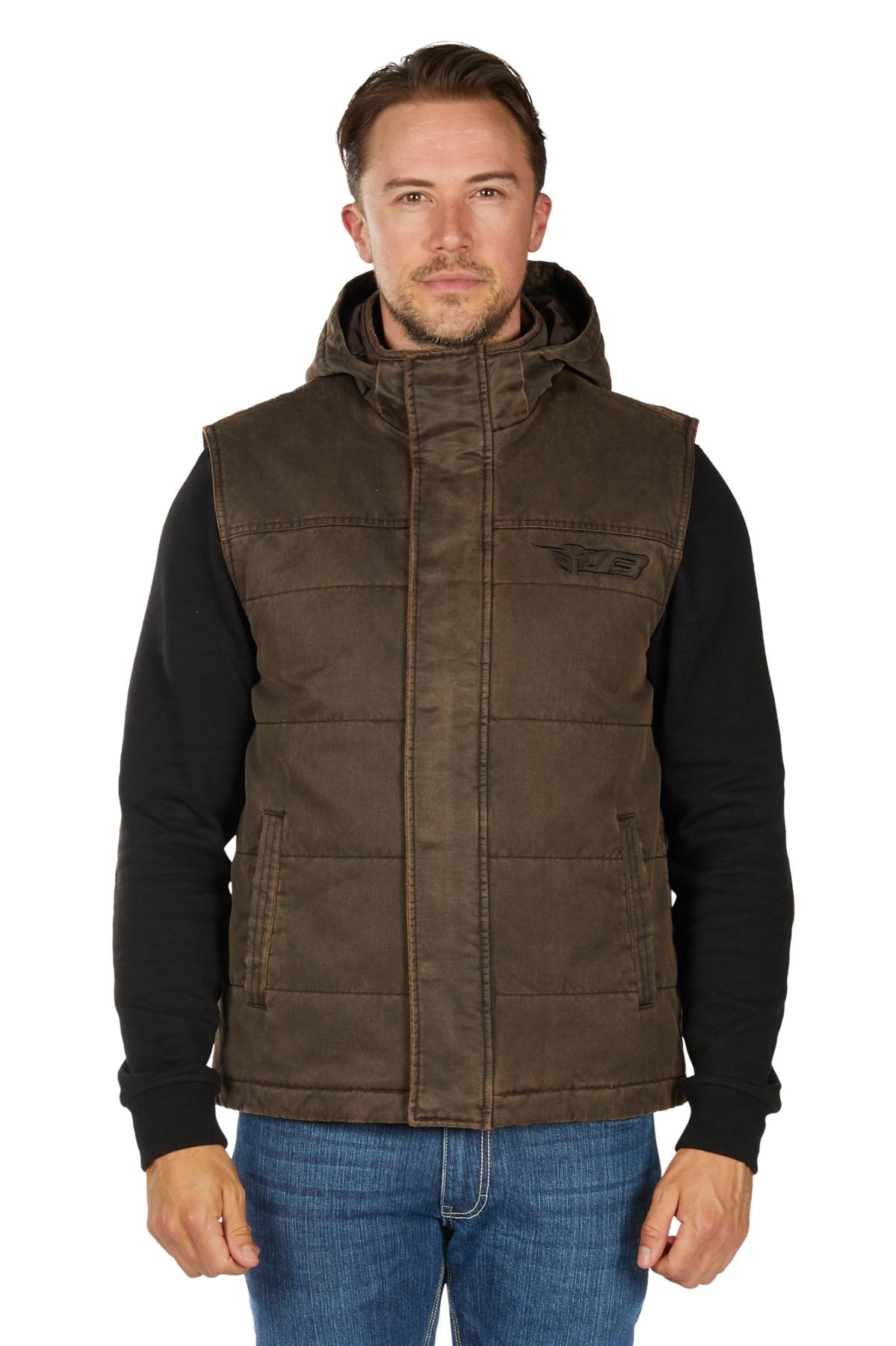 Men’s Canon Faux Oilskin Vest
