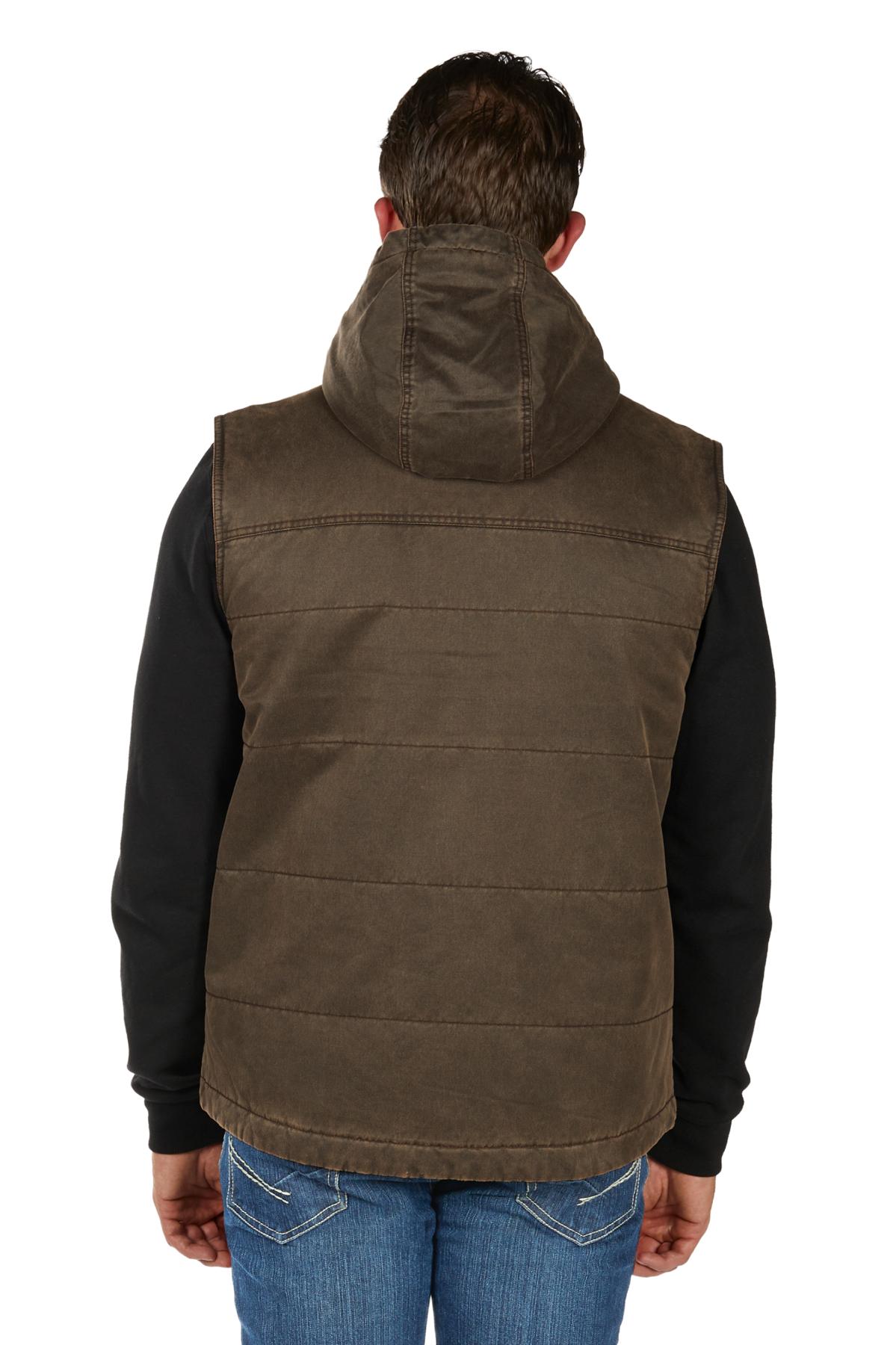 Men’s Canon Faux Oilskin Vest