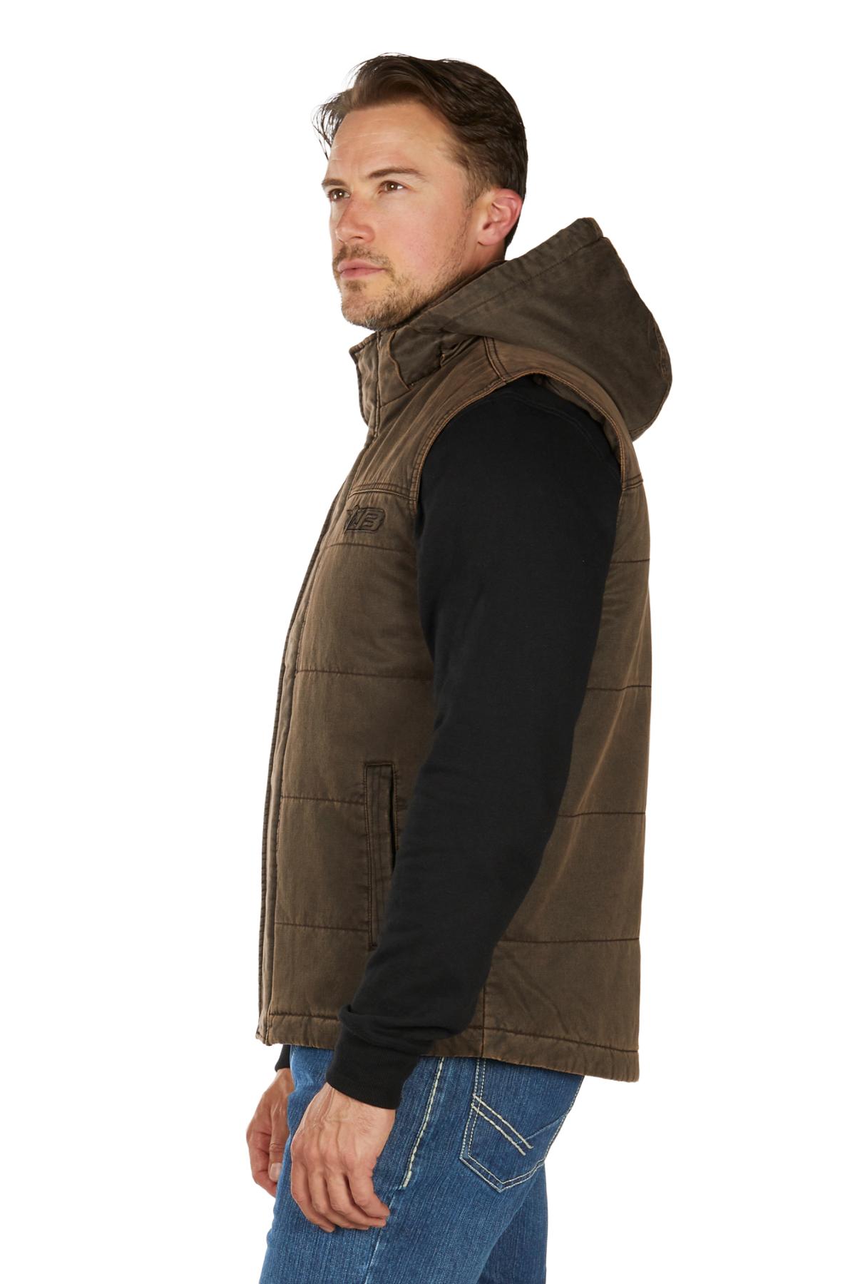 Men’s Canon Faux Oilskin Vest