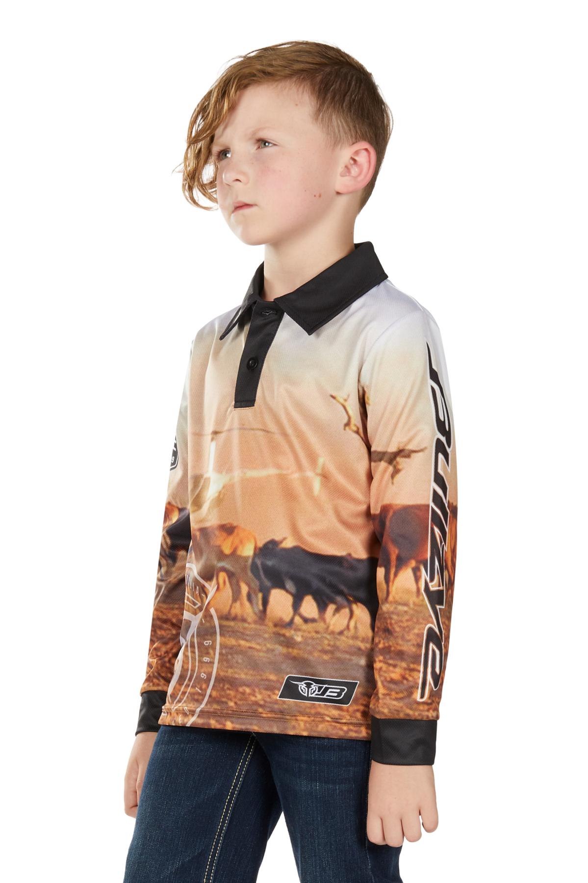 Boy’s Helicopter Long Sleeve Tee