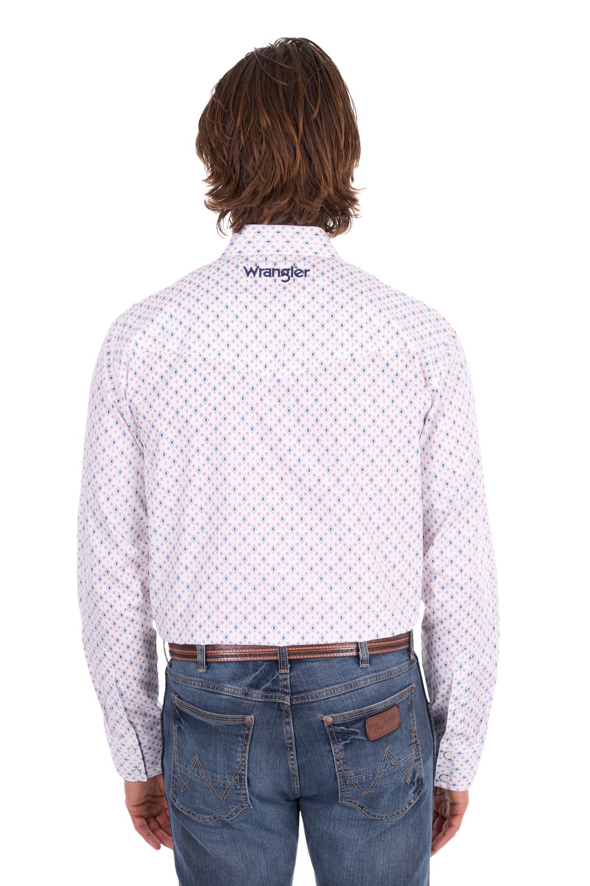 Men’s Frederick Print Western Long Sleeve Shirt