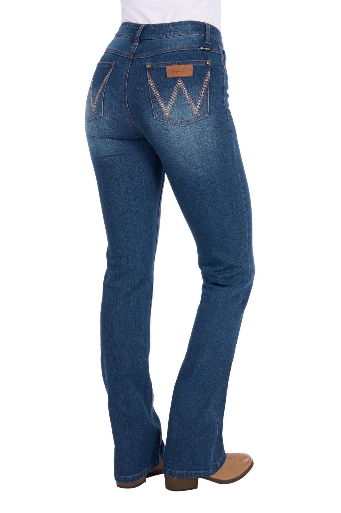 Women’s Etta High Rise Boot Cut Jean Bailey