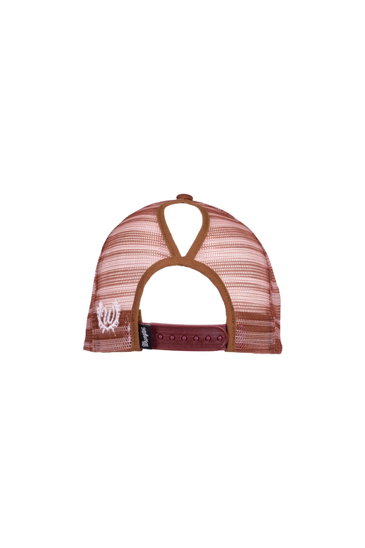 Jenna High Profile Ponytail Trucker Cap