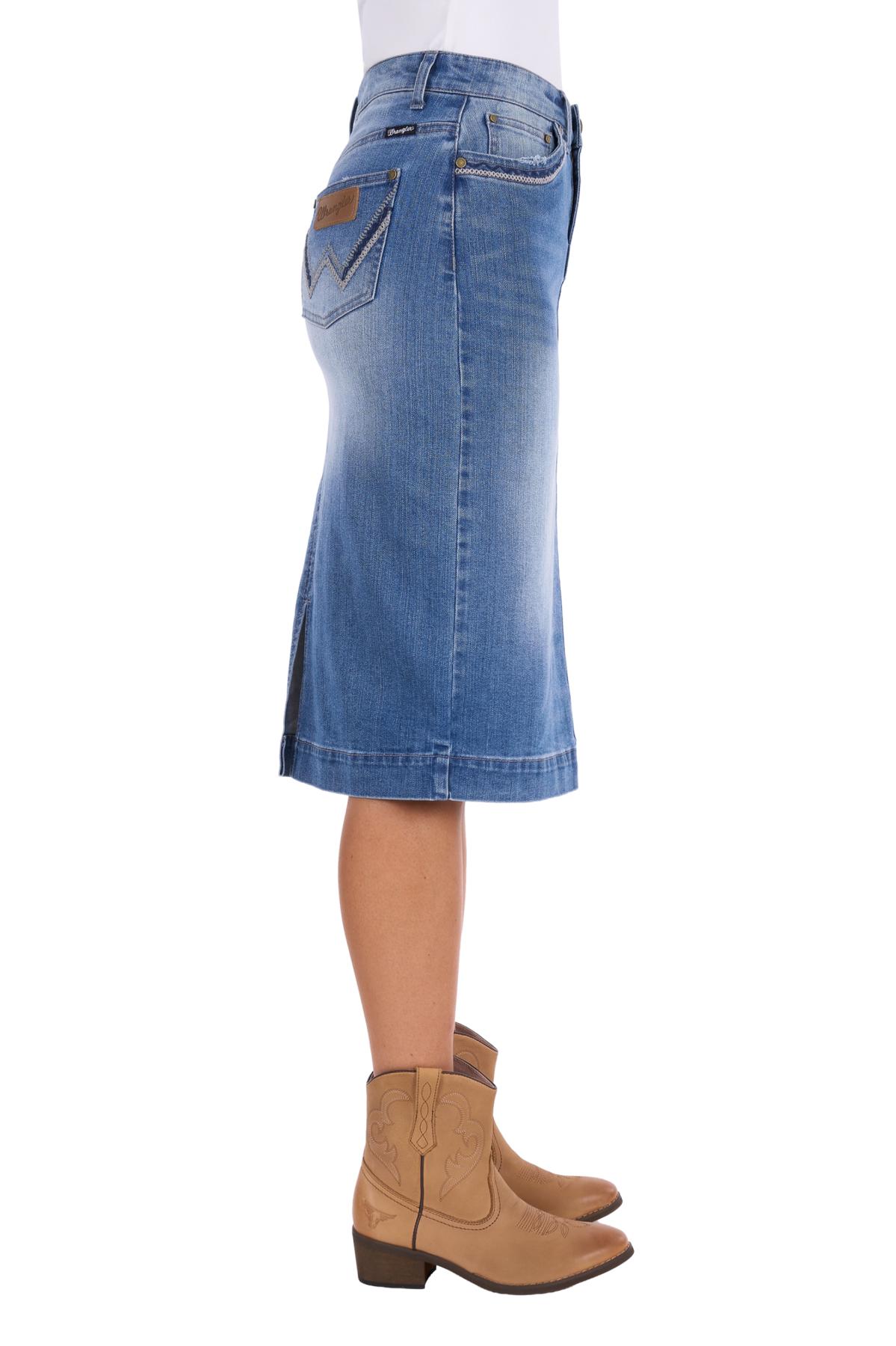 Women’s Emmie Denim Midi Skirt