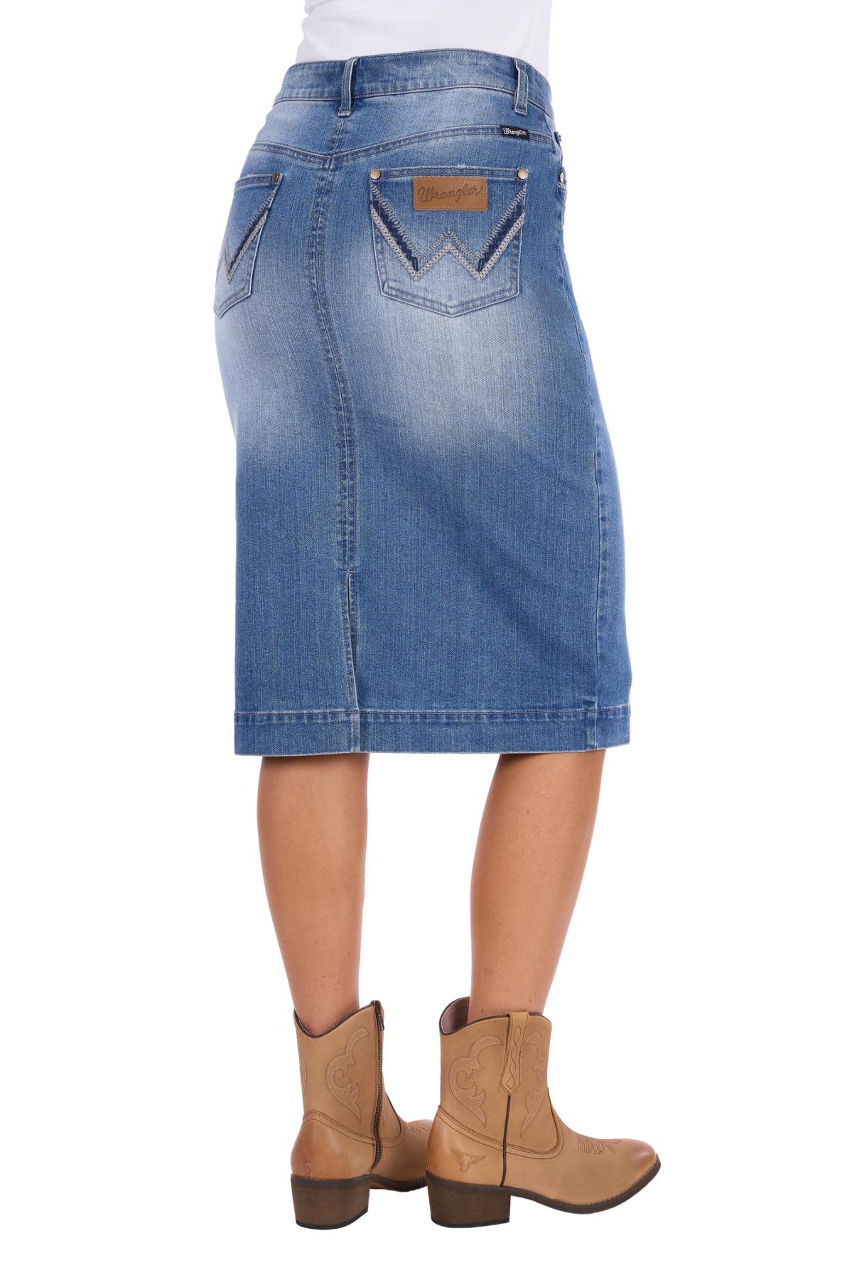 Women’s Emmie Denim Midi Skirt