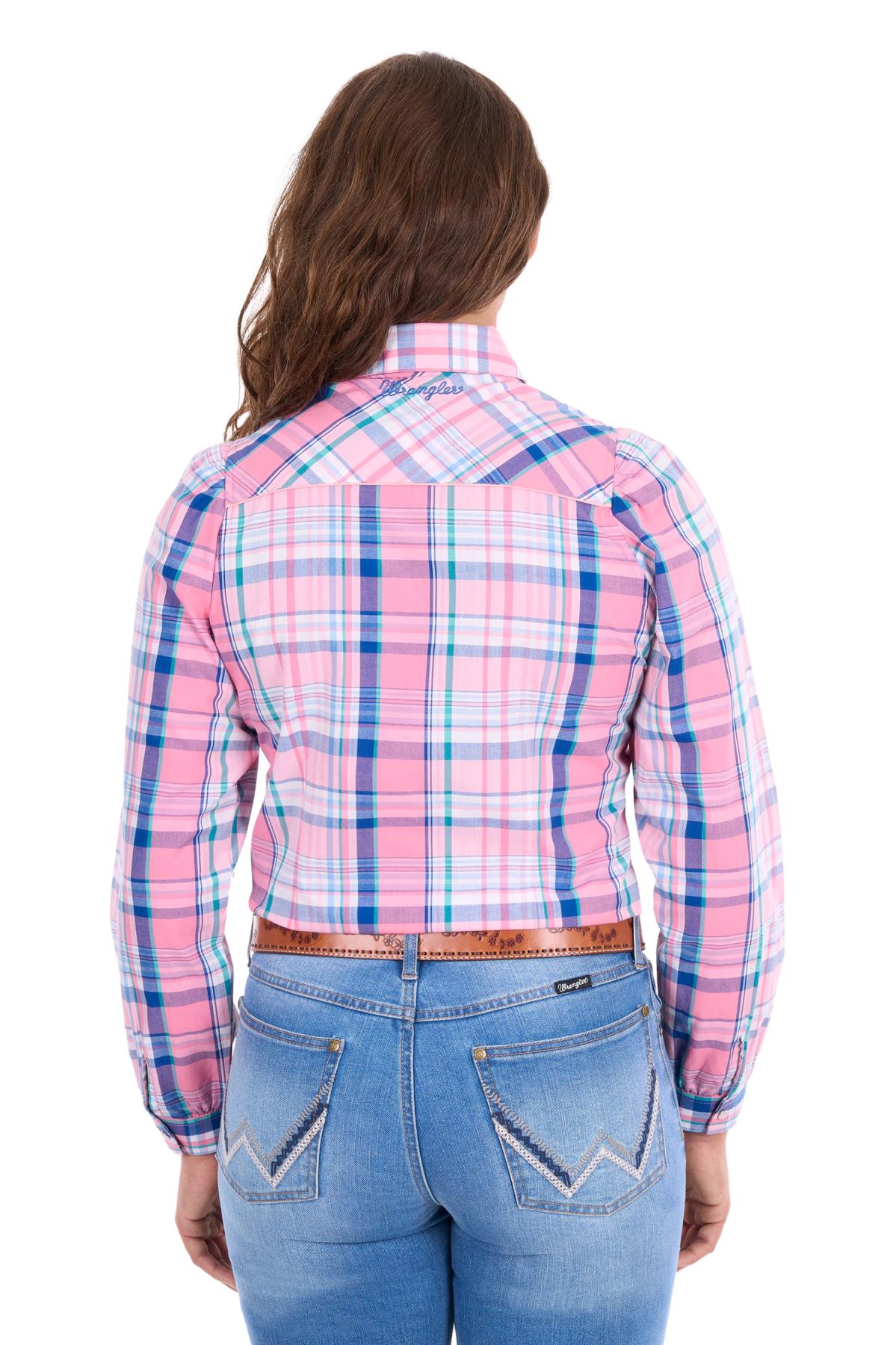 Women’s Kiara Check Western Long Sleeve Shirt
