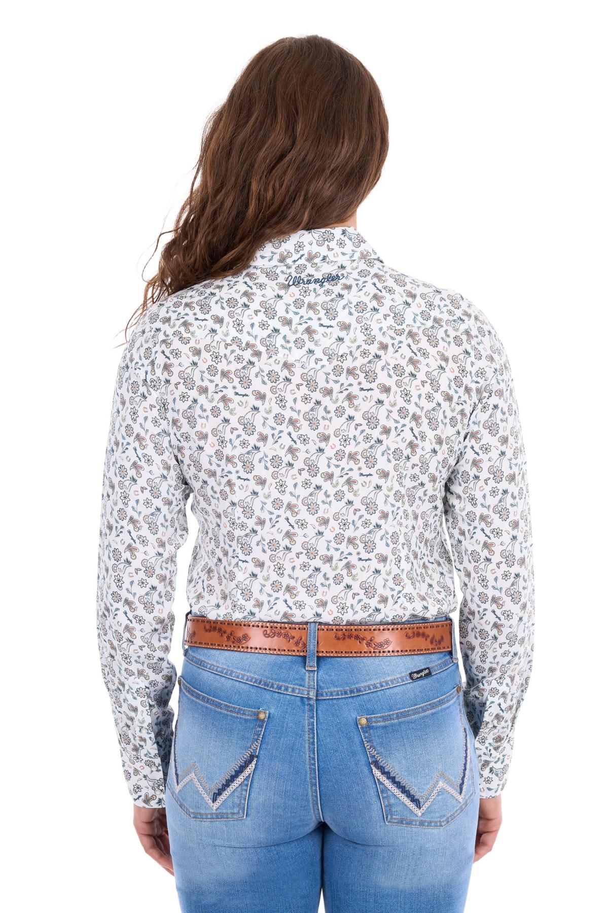 Women’s Elena Print Western Long Sleeve Shirt