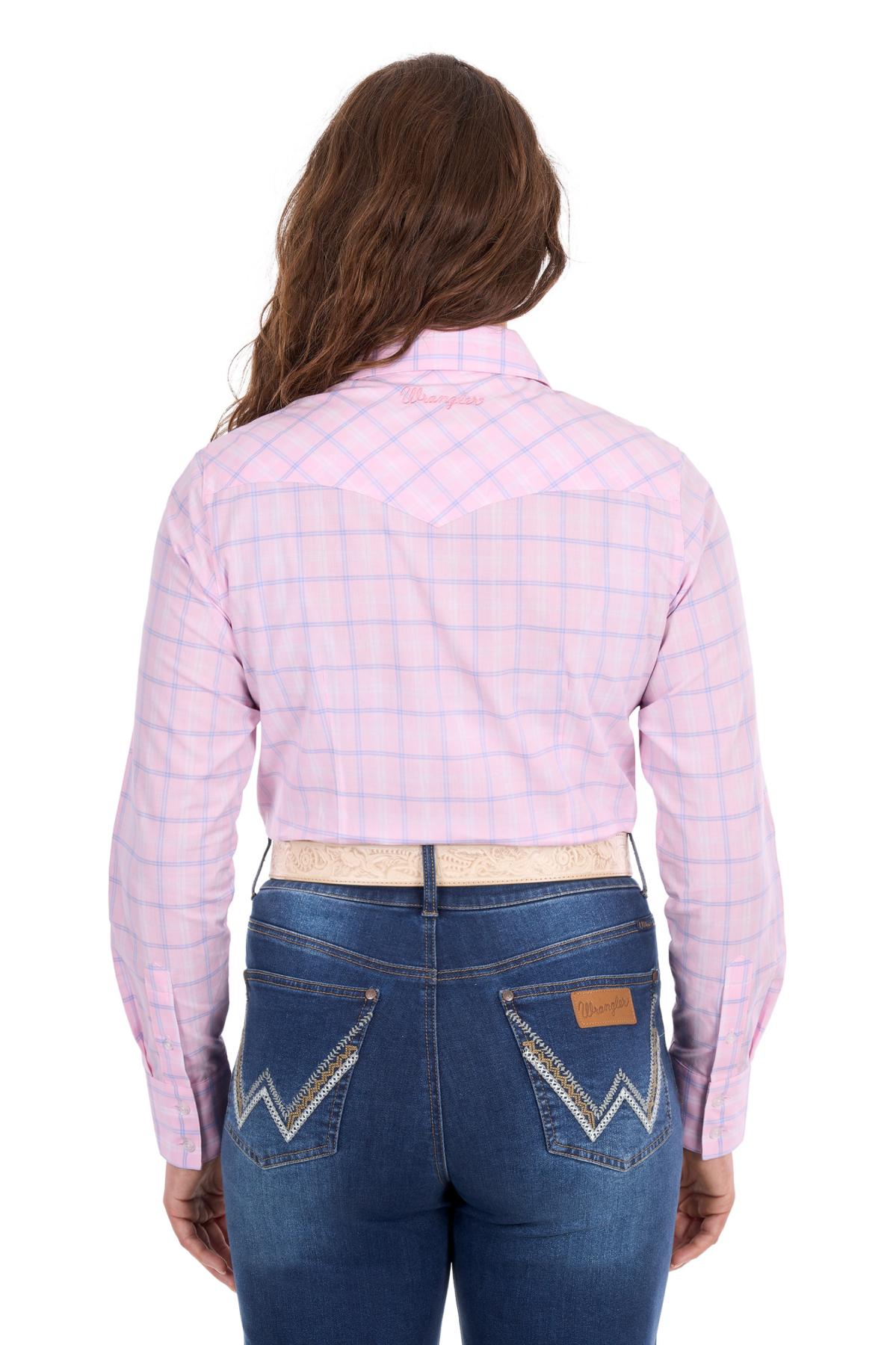 Women’s Essie Check Western Long Sleeve Shirt