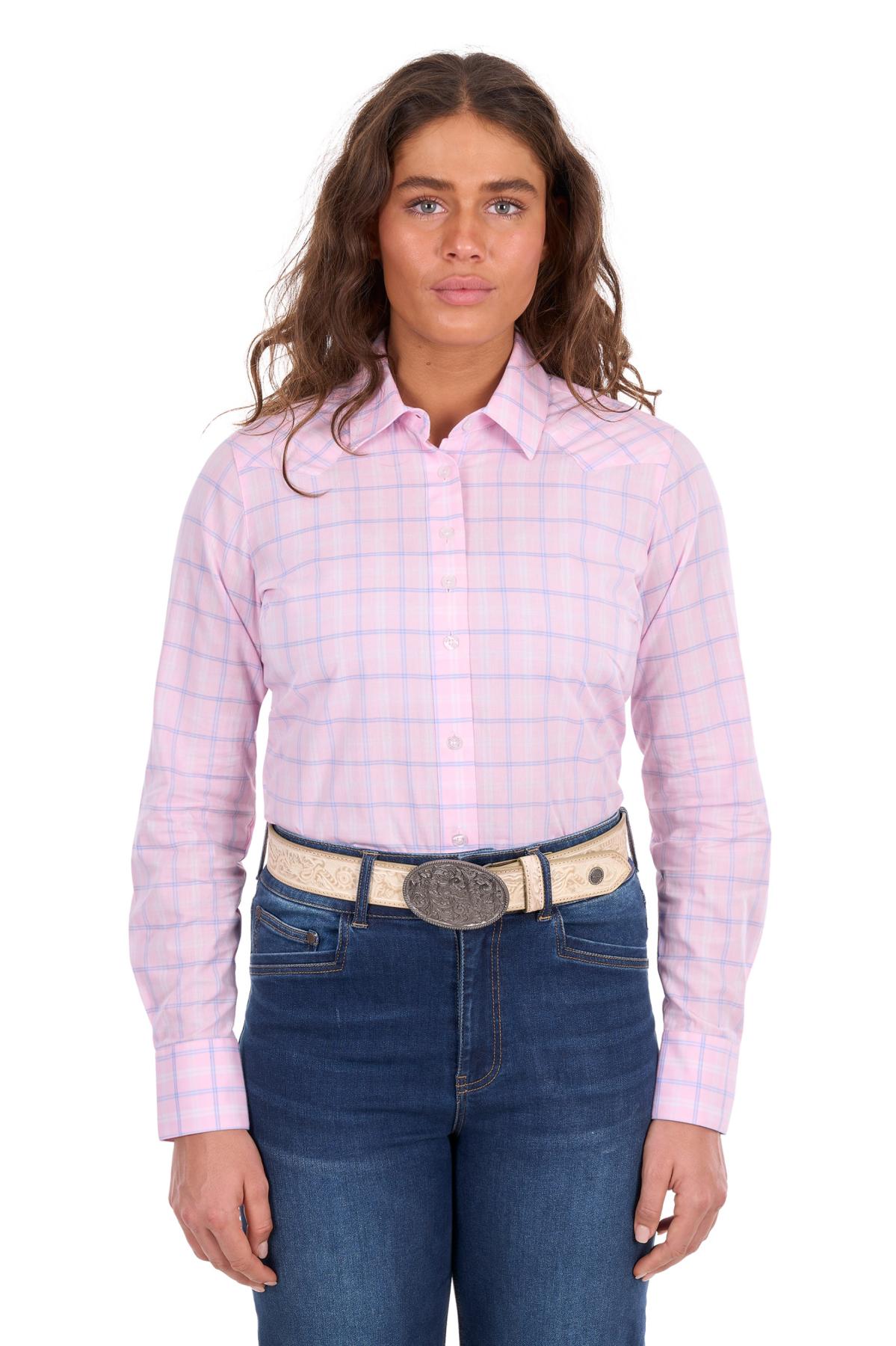 Women’s Essie Check Western Long Sleeve Shirt