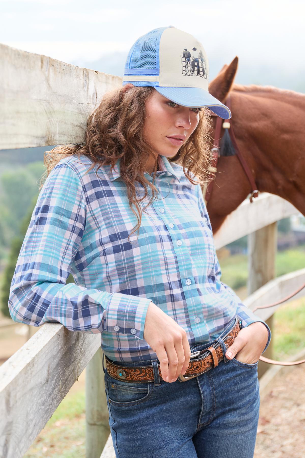 Women’s Luisa Check Long Sleeve Shirt