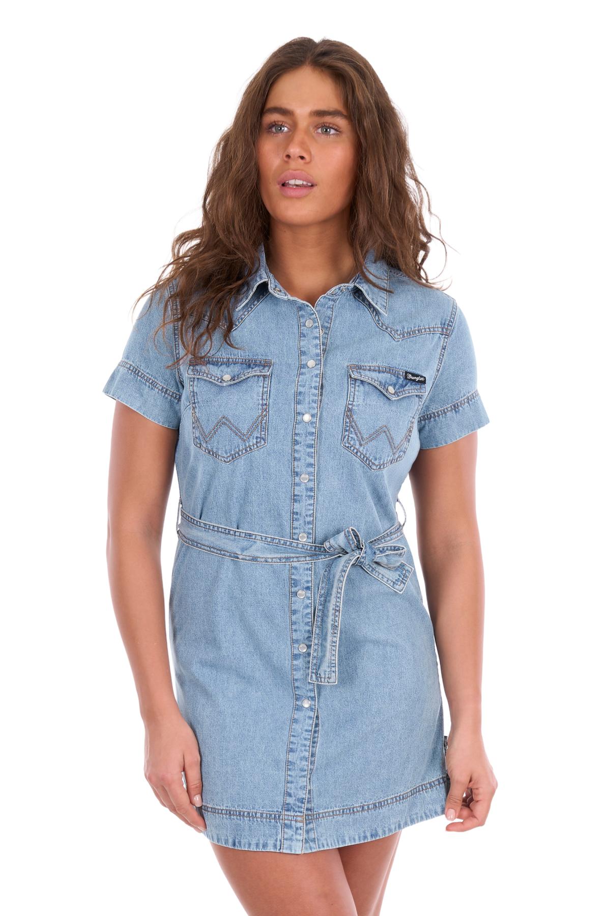 Women’s Marla Short Sleeve Denim Dress