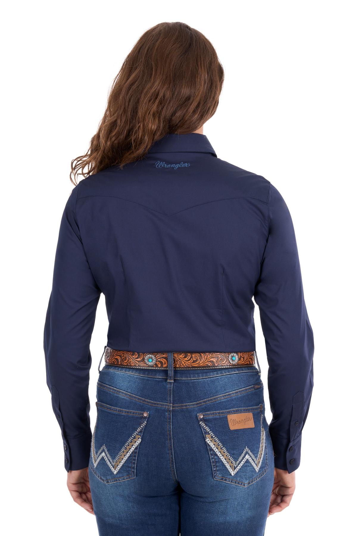 Women’s Hazel Logo Western Long Sleeve Shirt