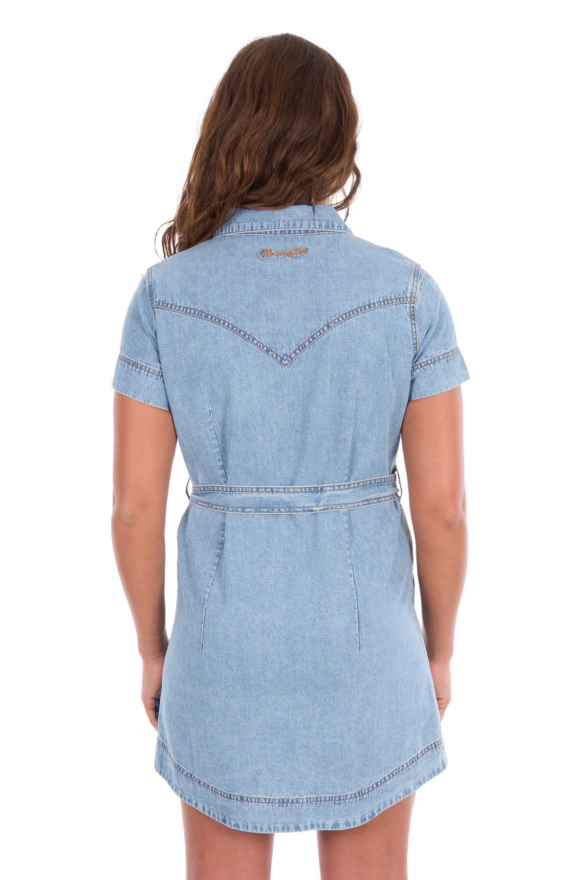 Women’s Marla Short Sleeve Denim Dress