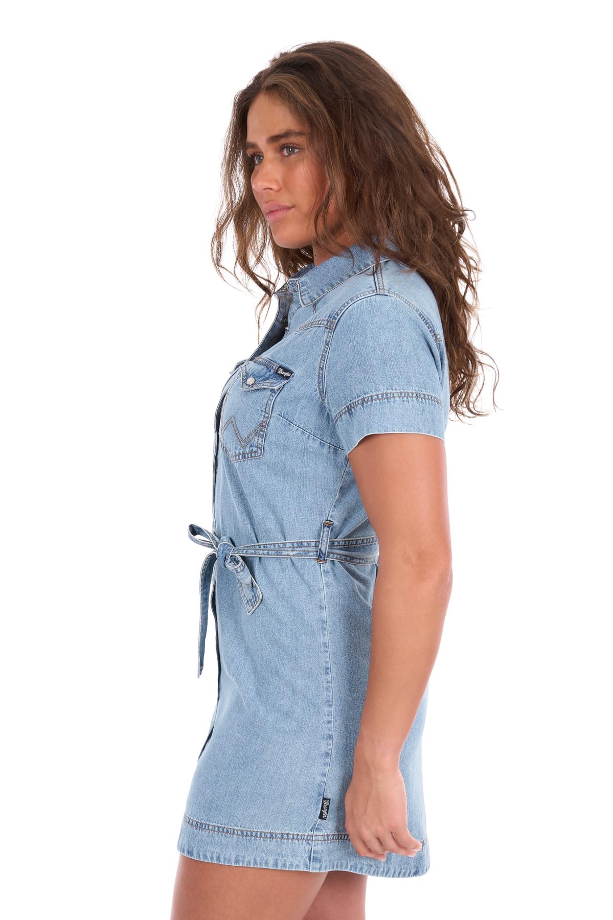 Women’s Marla Short Sleeve Denim Dress